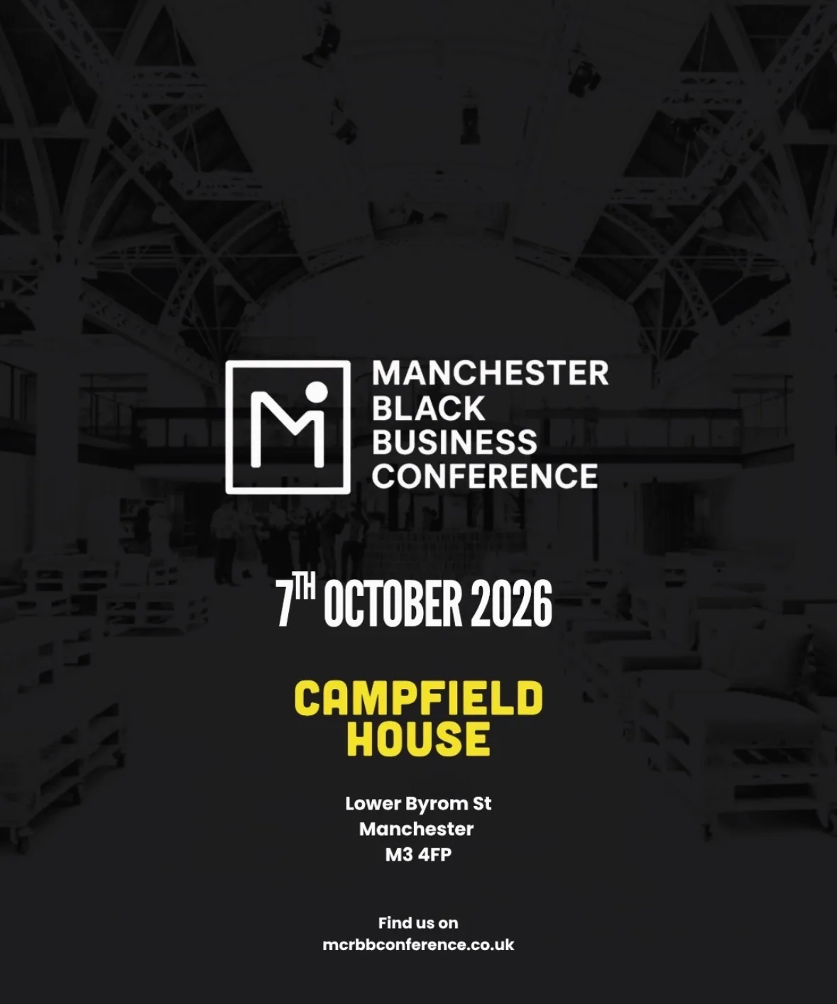 Manchester Black Business Conference 2026 at Campfield