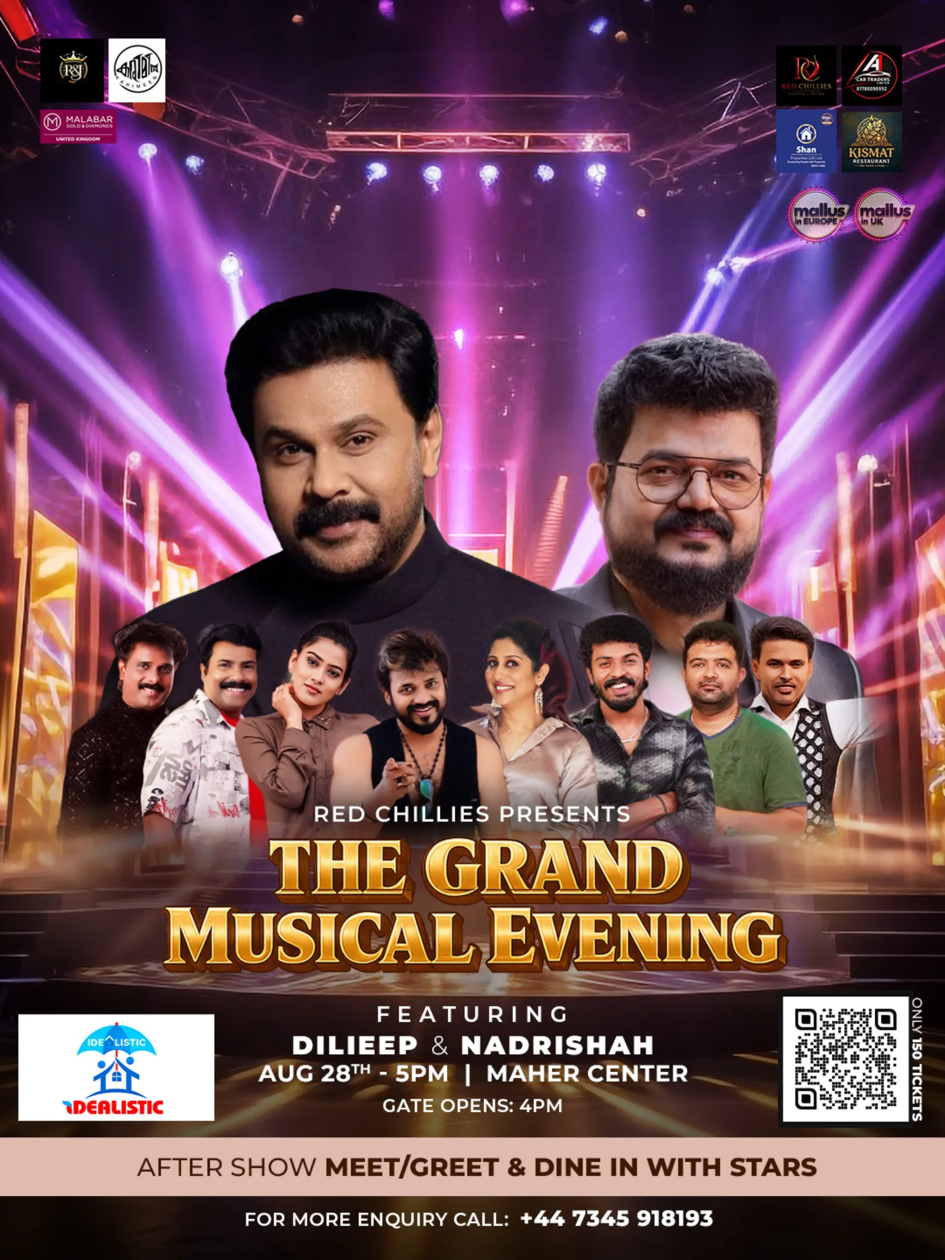 DILEEP NADIR SHOW 2026 LEICESTER