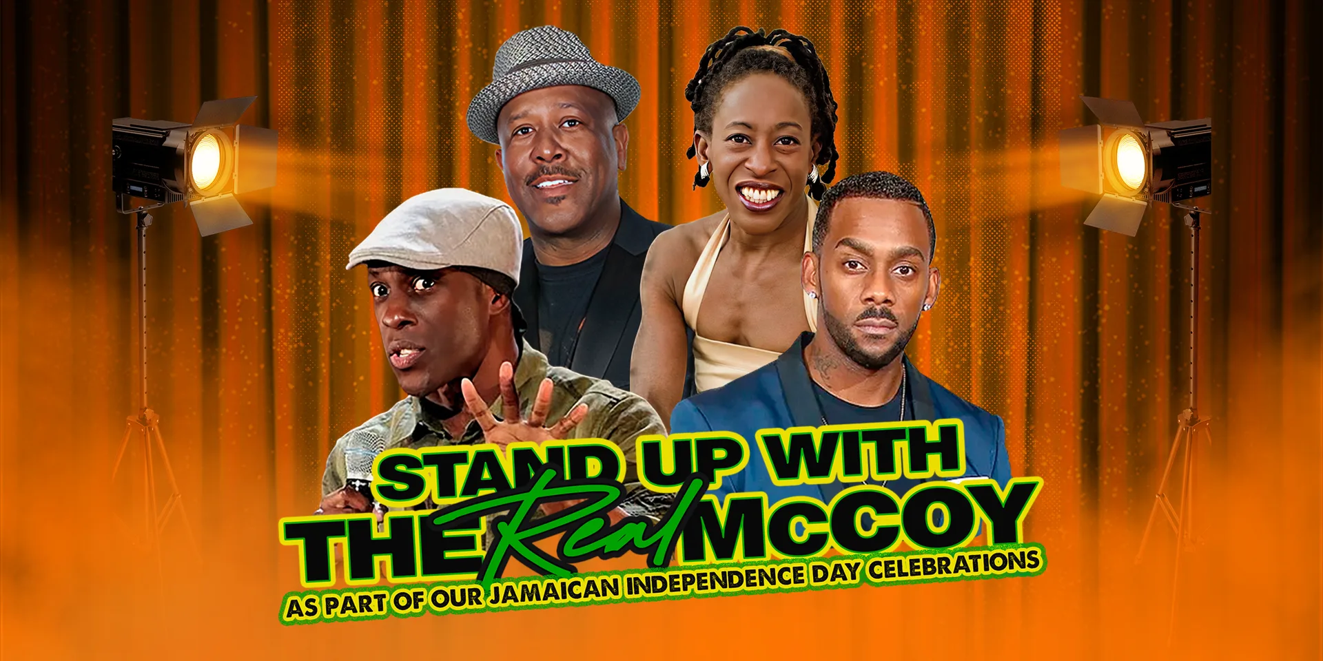 Stand Up With The Real McCoy - Birmingham at Birmingham Airport