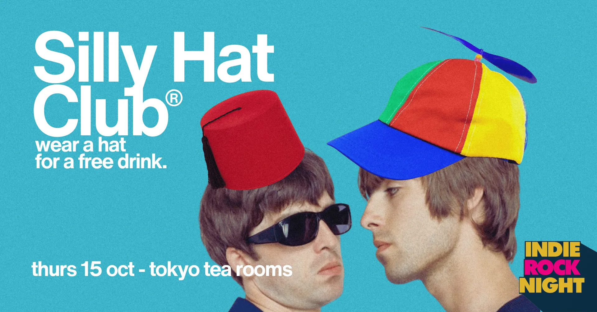 Indie Rock Night ∙ SILLY HAT PARTY *10 £3 TICKETS LEFT* at Tokyo Tea Rooms
