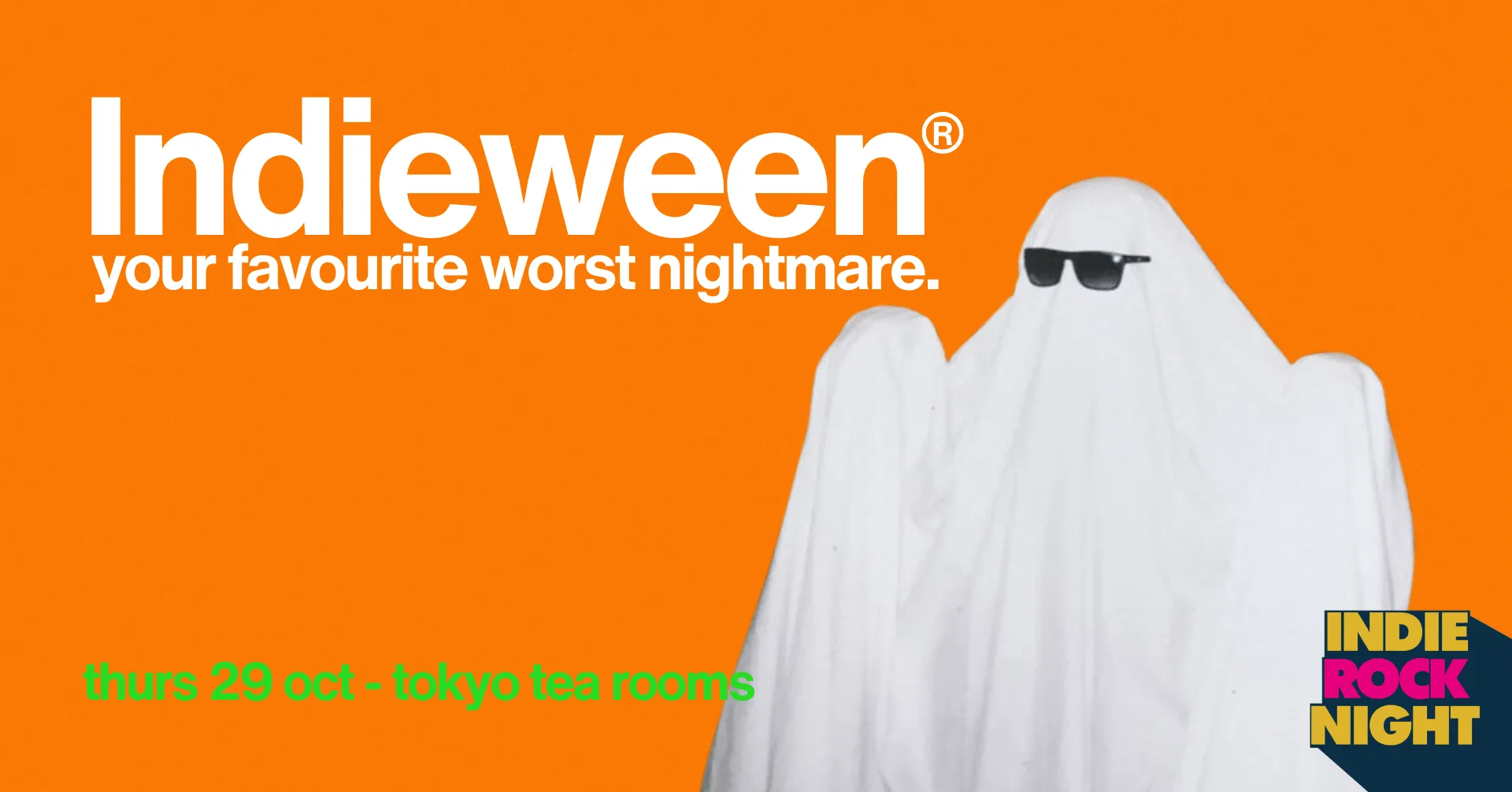 Indie Rock Night ∙ INDIEWEEN (Halloween special) at Tokyo Tea Rooms