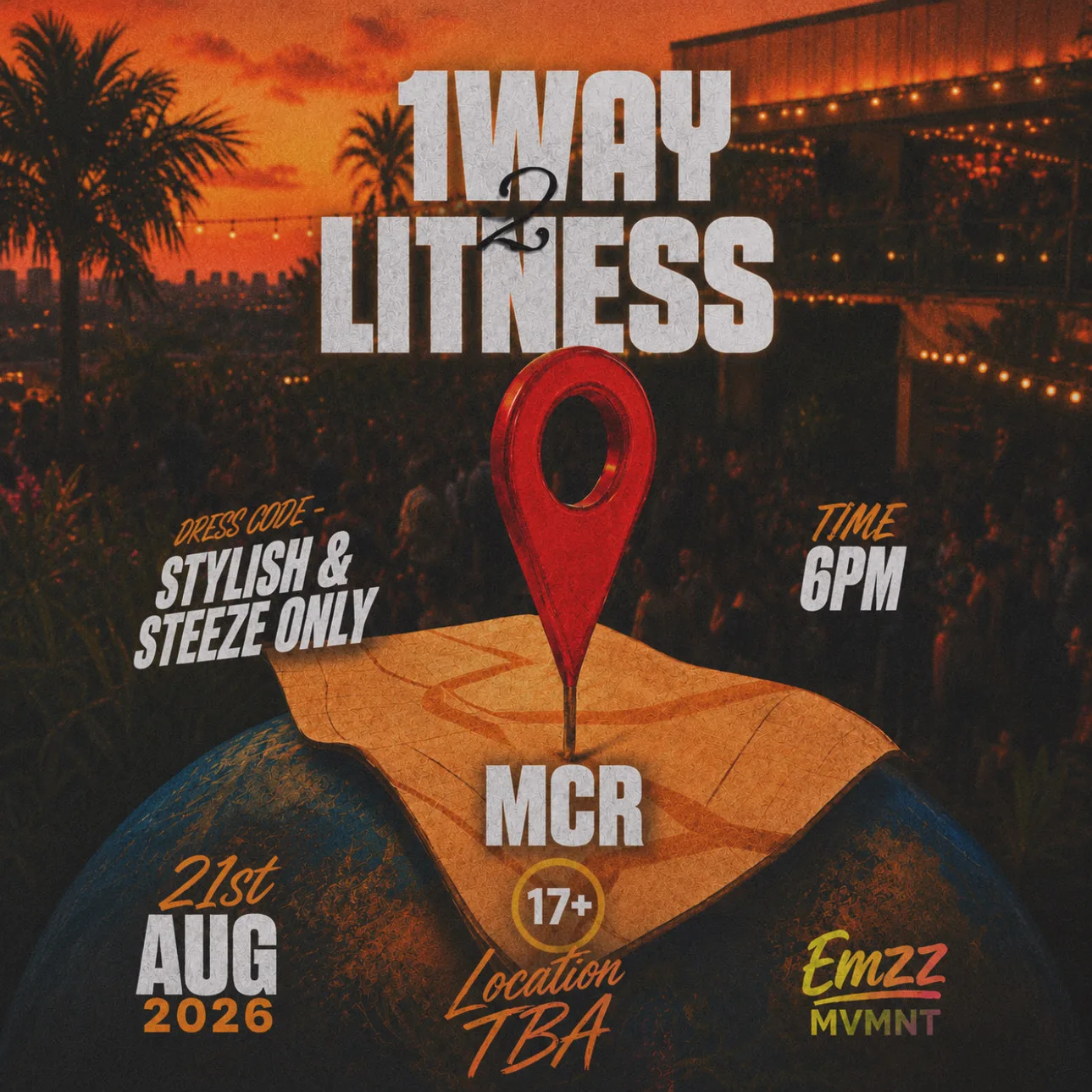 1WAY 2 LITNESS✈️ : MCR📍