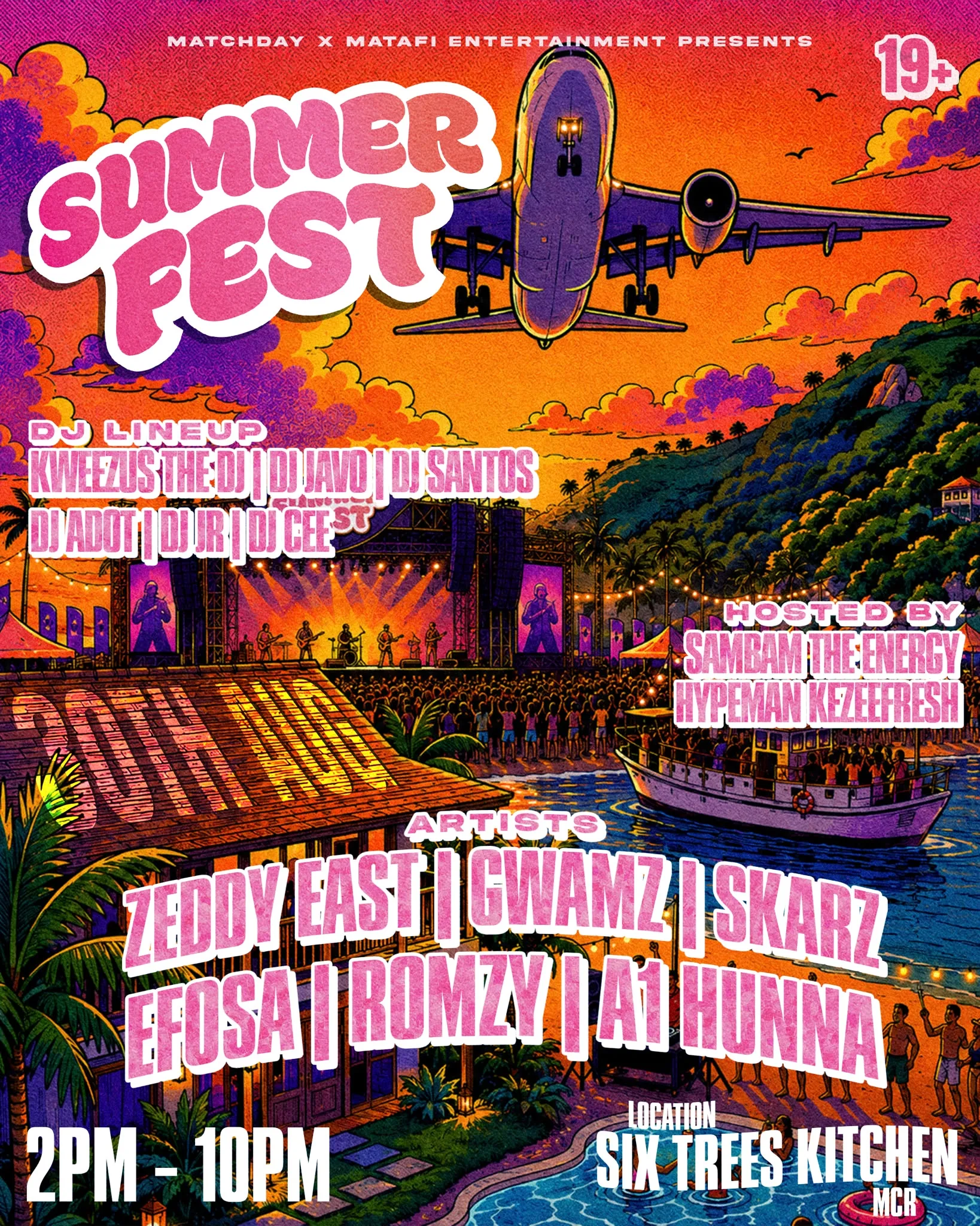MANCHESTER SUMMER FEST 2026 - Zeddy East, Gwamz & More at Six Trees Kitchen