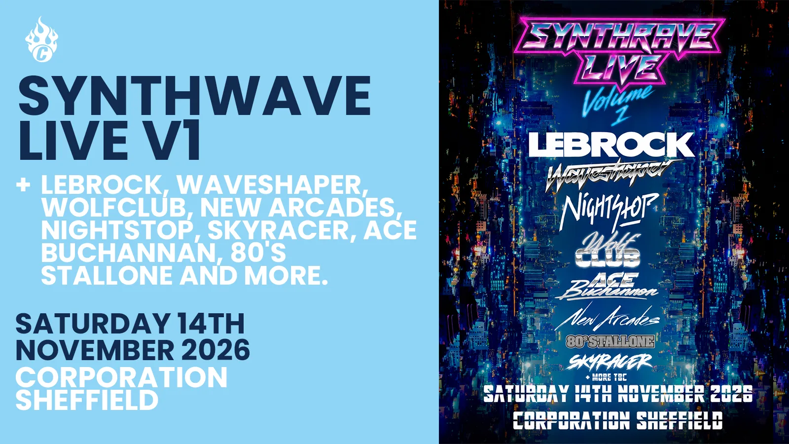 Synthrave Live at Corporation