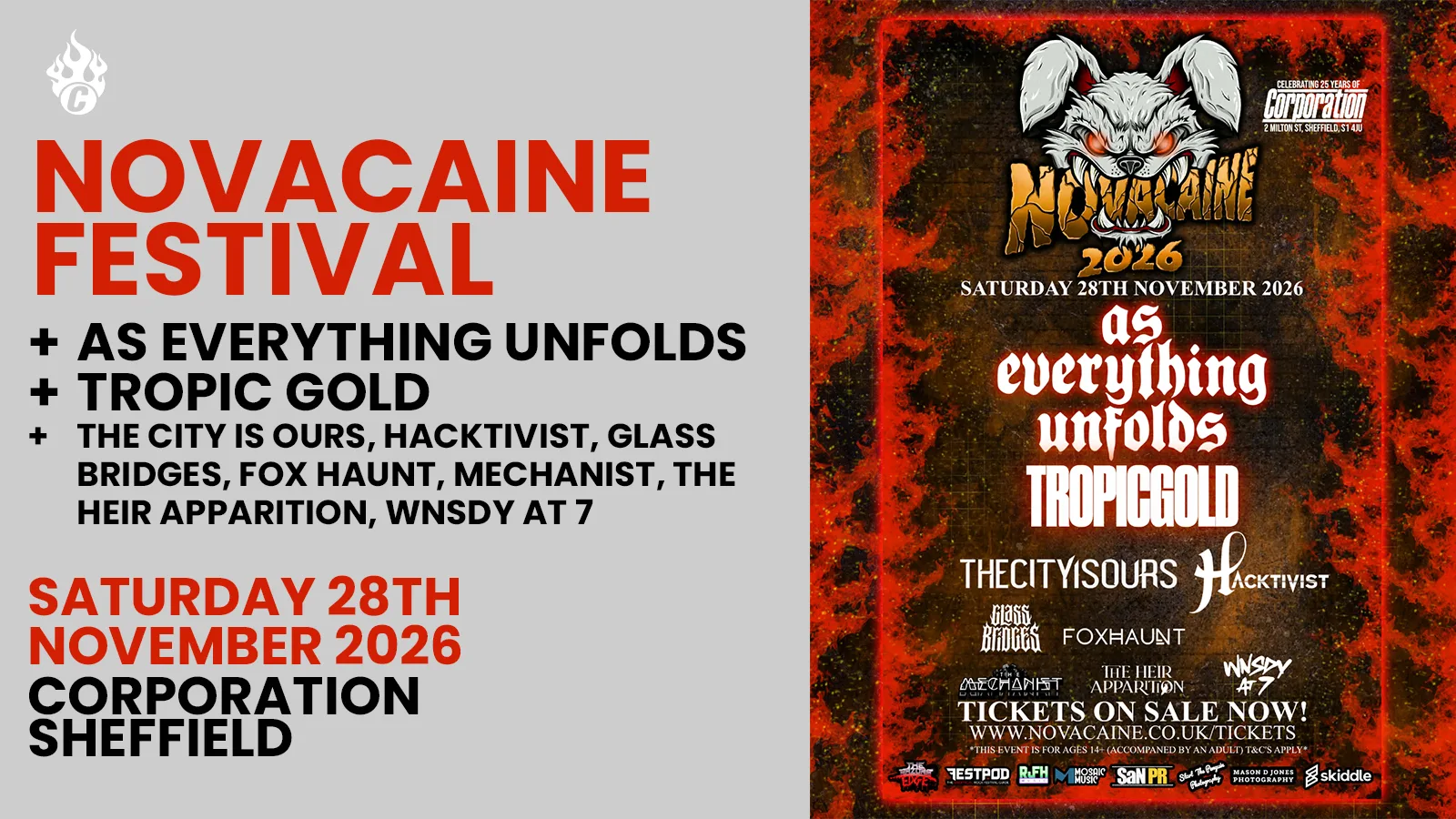 Novacaine Festival at Corporation