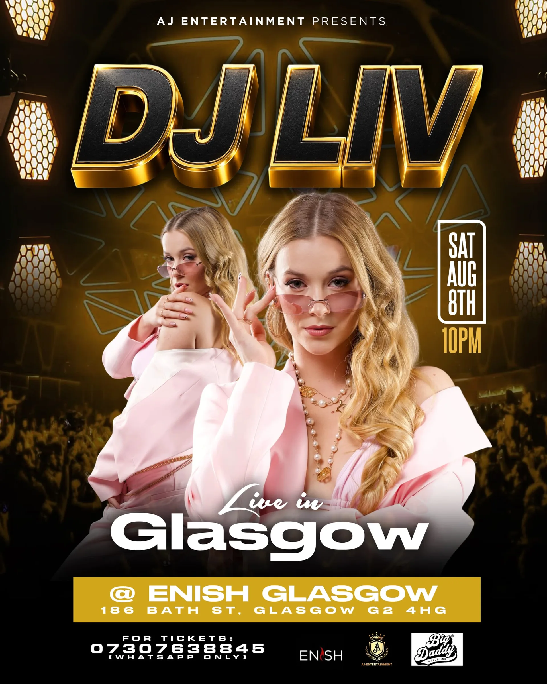DJ LIV LIVE IN GLASGOW