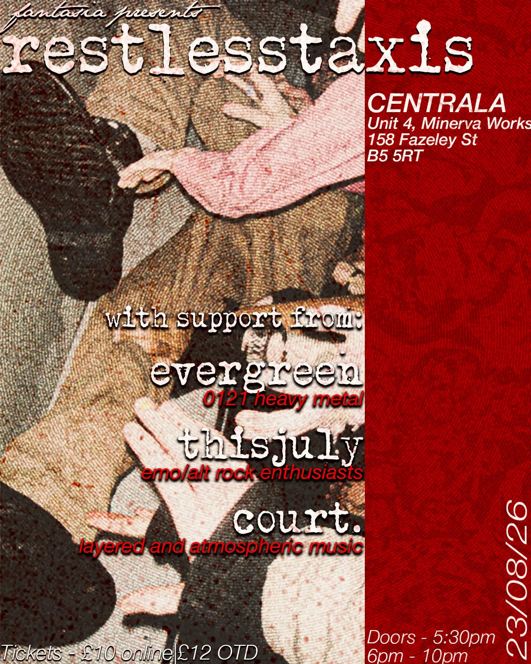 Fantasia Presents - restlesstaxis @ Centrala