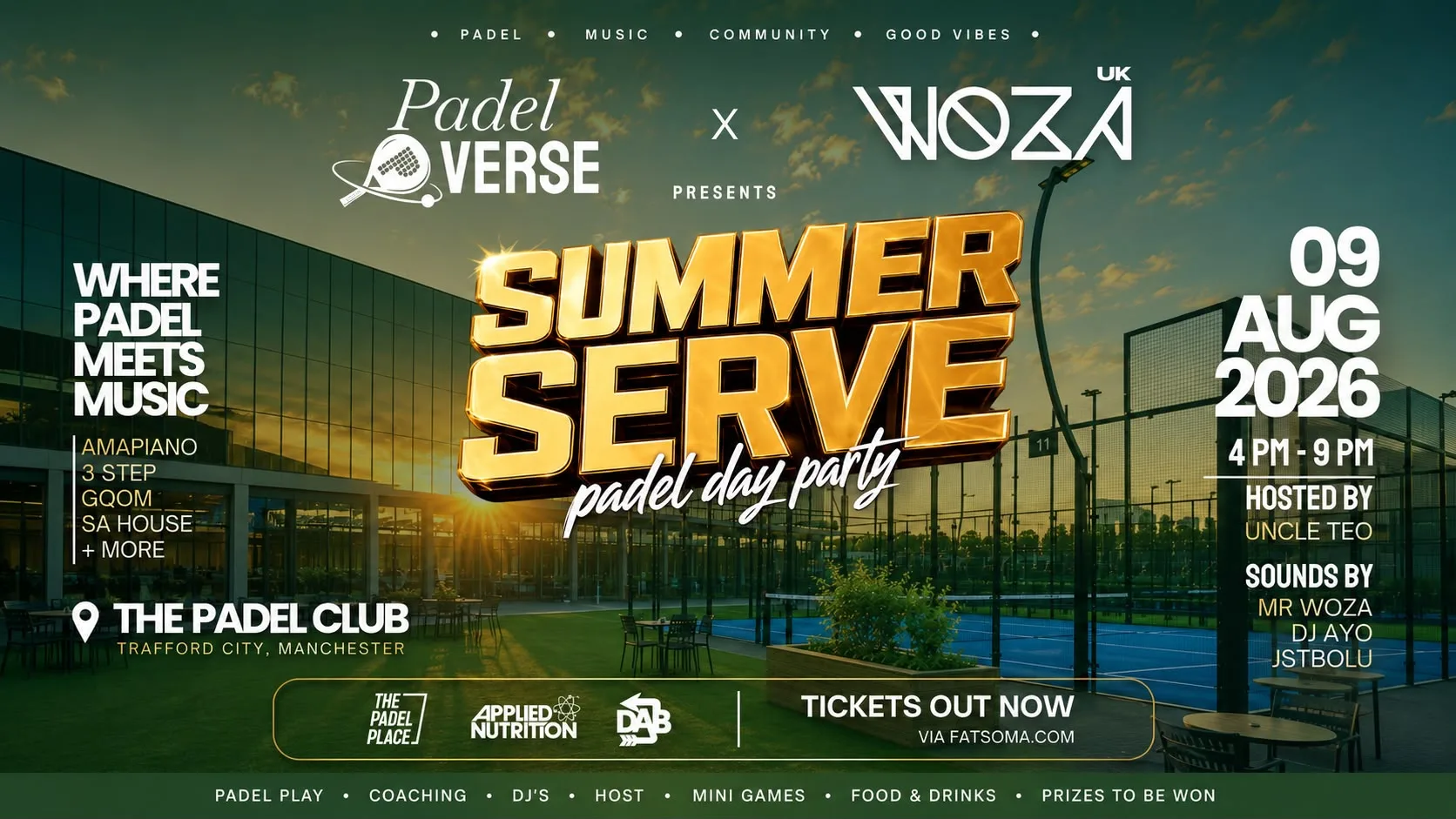 SUMMER SERVE PADEL DAY PARTY