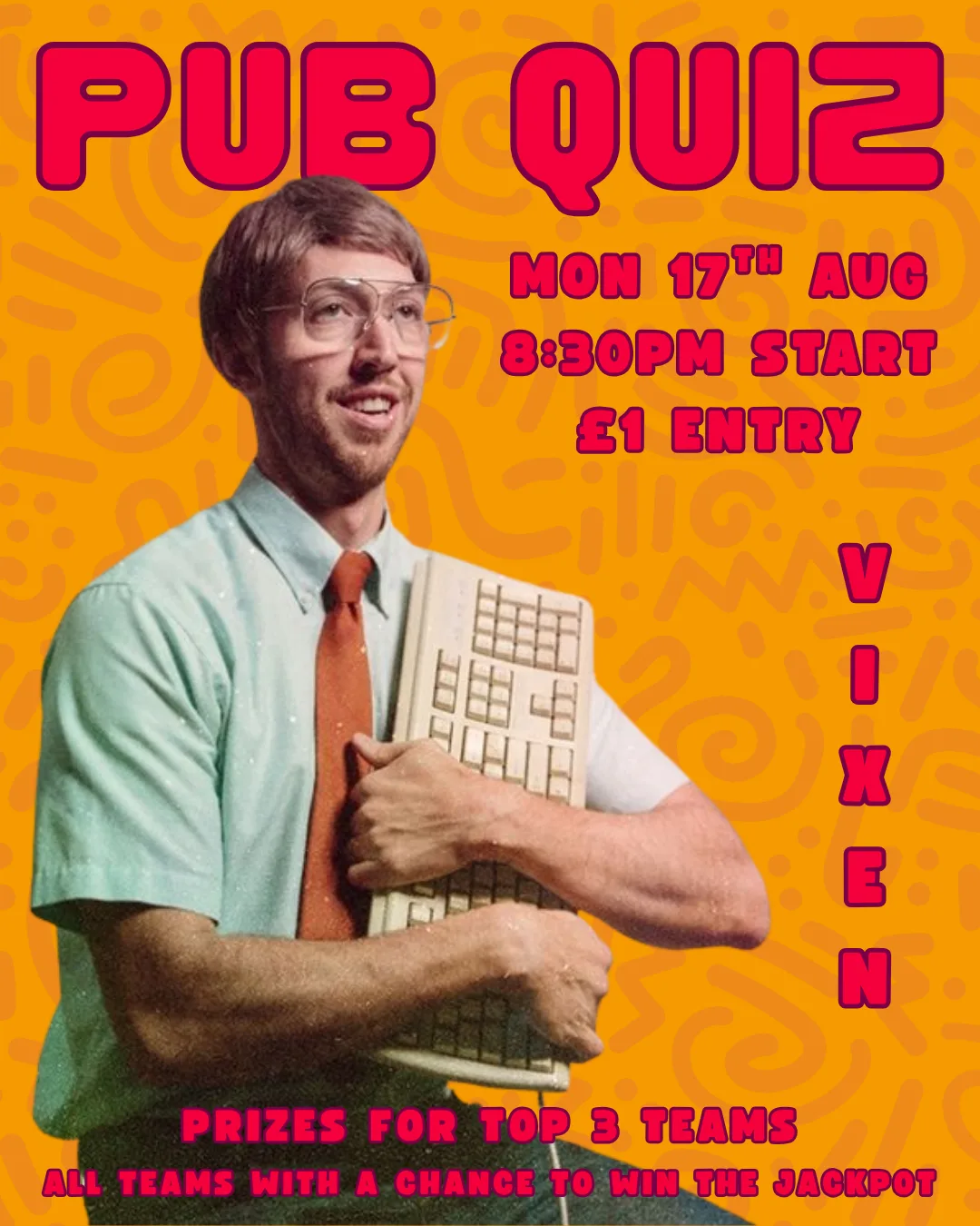 Pub Quiz at Vixen Bar