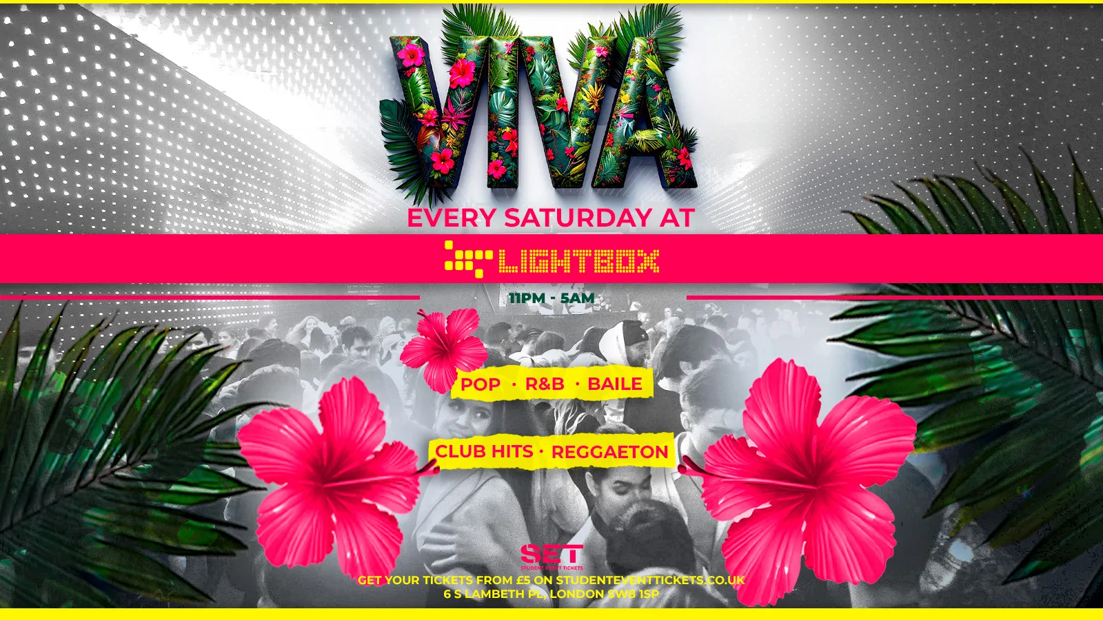 VIVA REGGAETON @ LIGHTBOX SATURDAY 5TH SEPTEMBER at Lightbox London