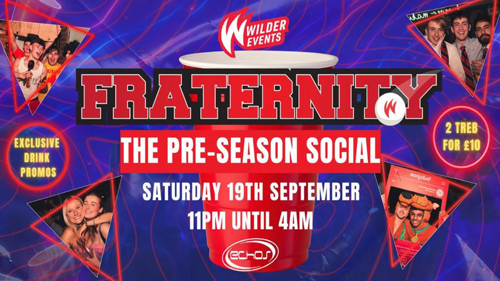 Fraternity Presents: Pre Season Special 🏉🏑⛹️♀️🍻