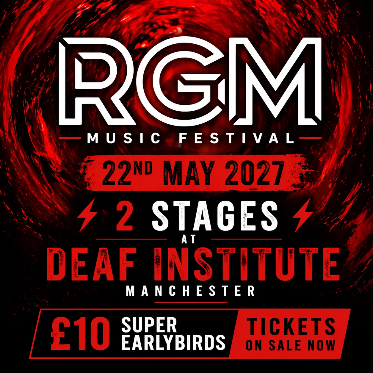 RGMS REYT GOOD MUSIC FESTIVAL 2027 at The Deaf Institute