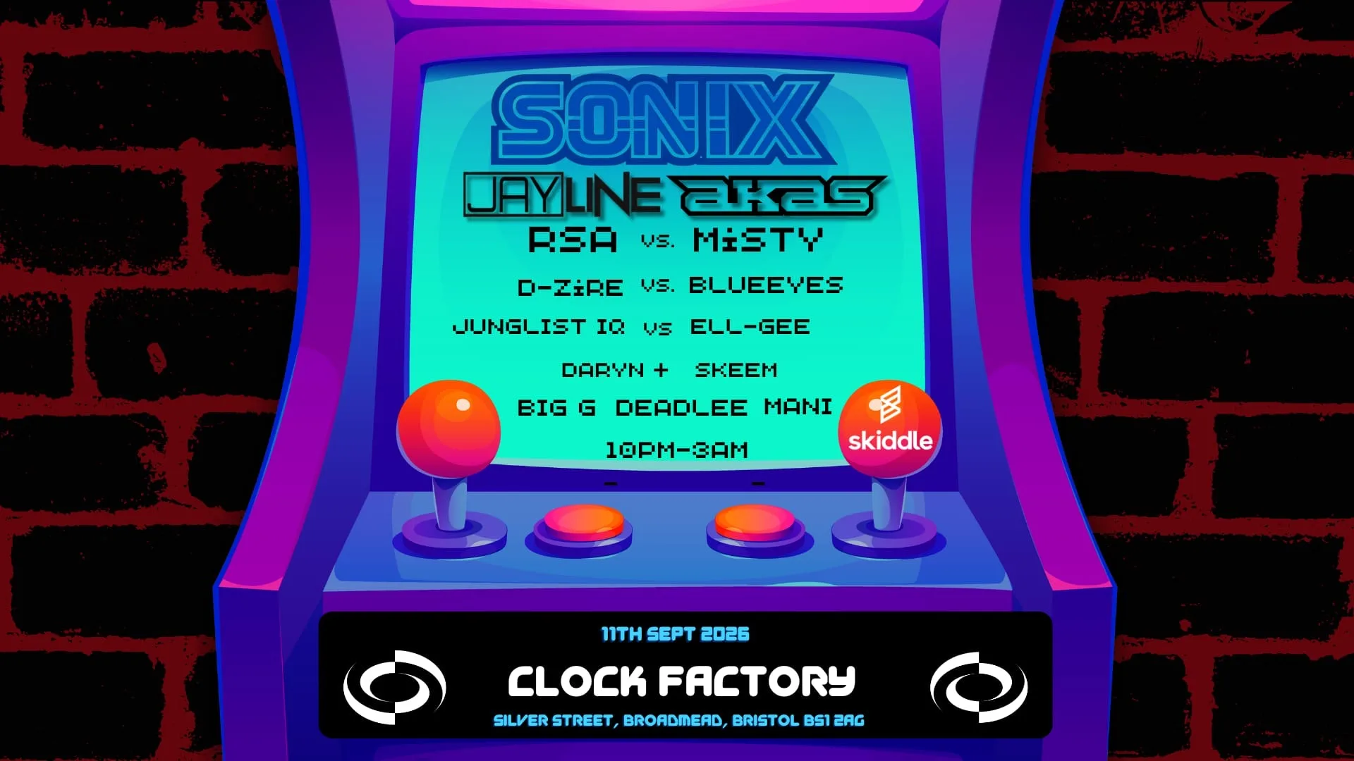 Sonix: DNB Forever • Bristol