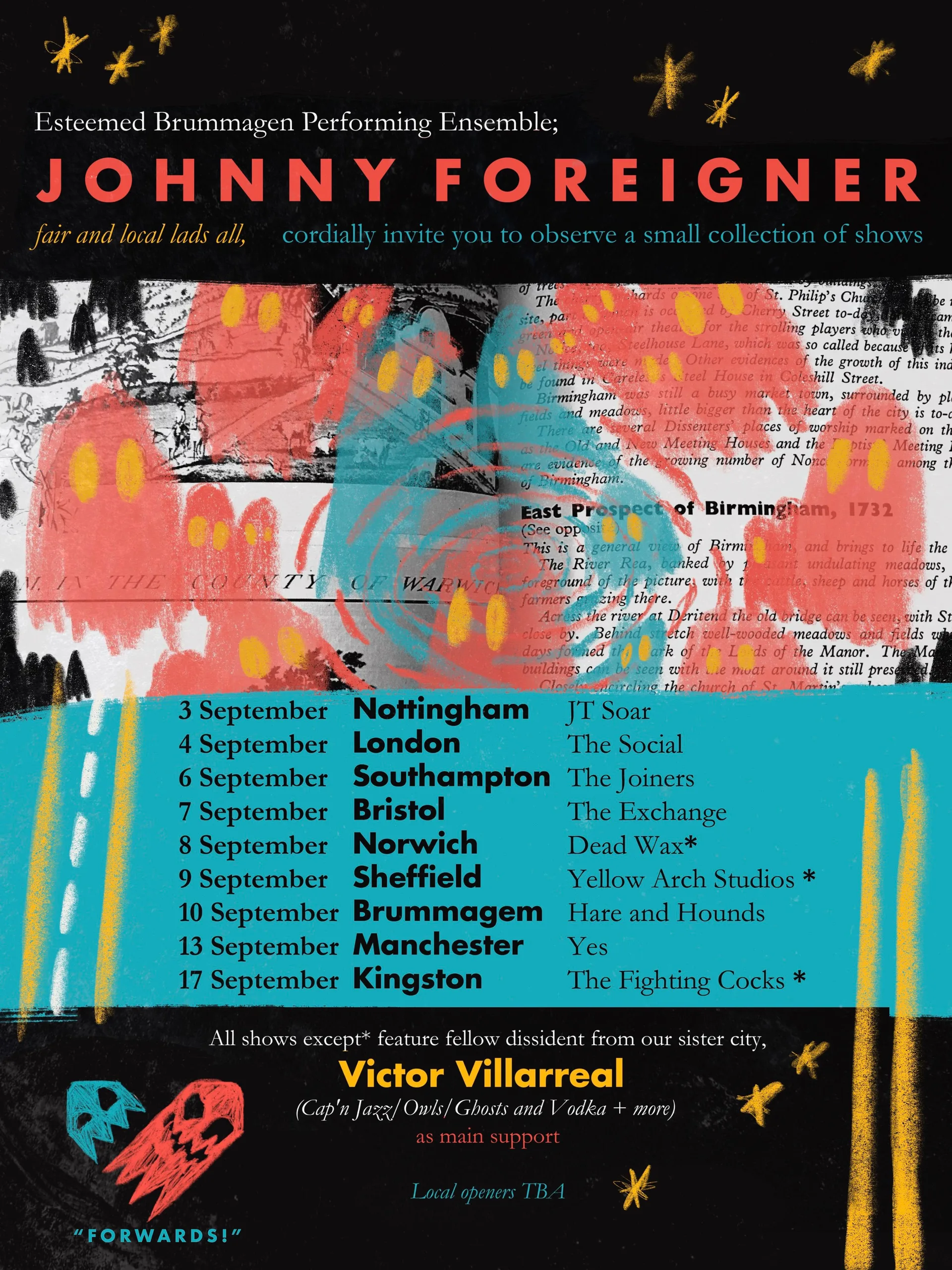 Johnny Foreigner at The Social
