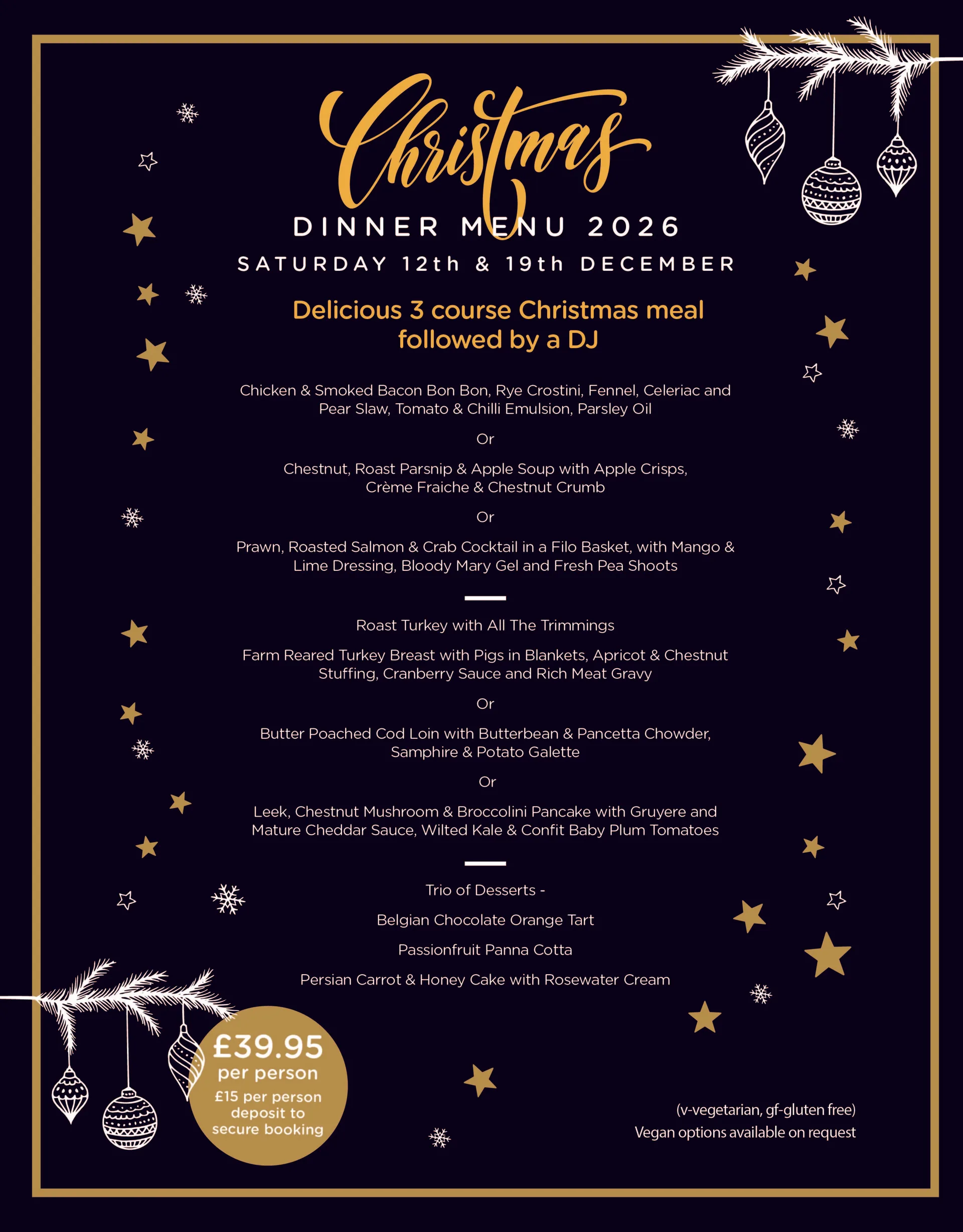 Christmas Party Night at The Engine Shed Wetherby