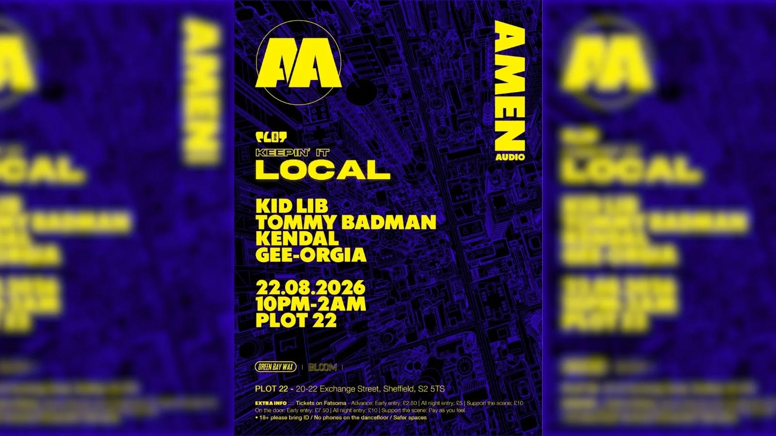 LOCAL w/ Amen Audio at Plot 22
