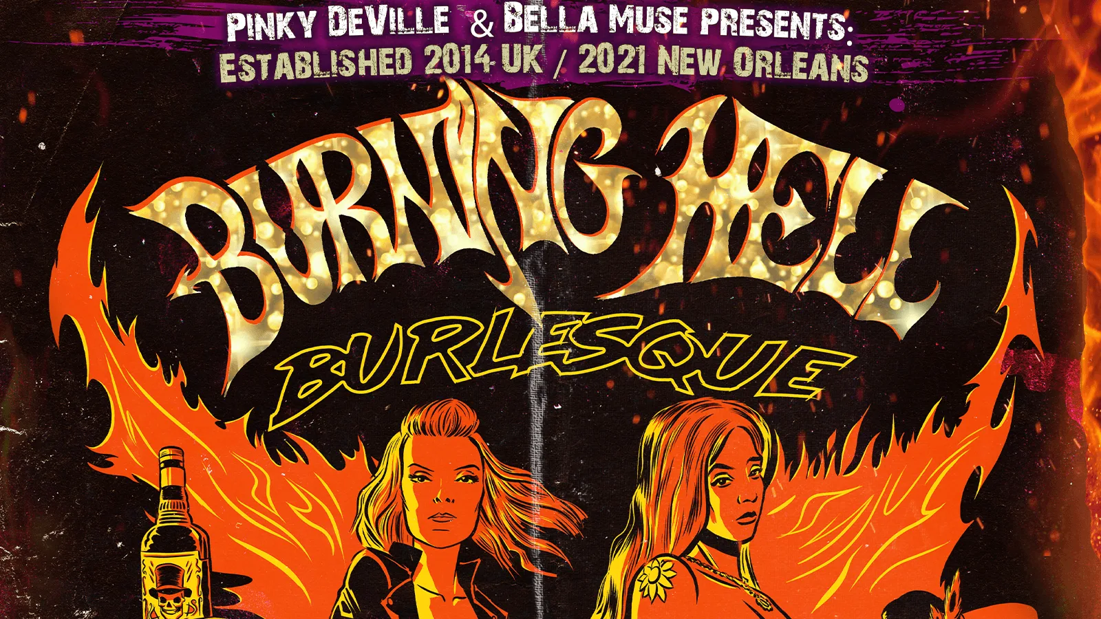 Burning Hell Burlesque at Corporation
