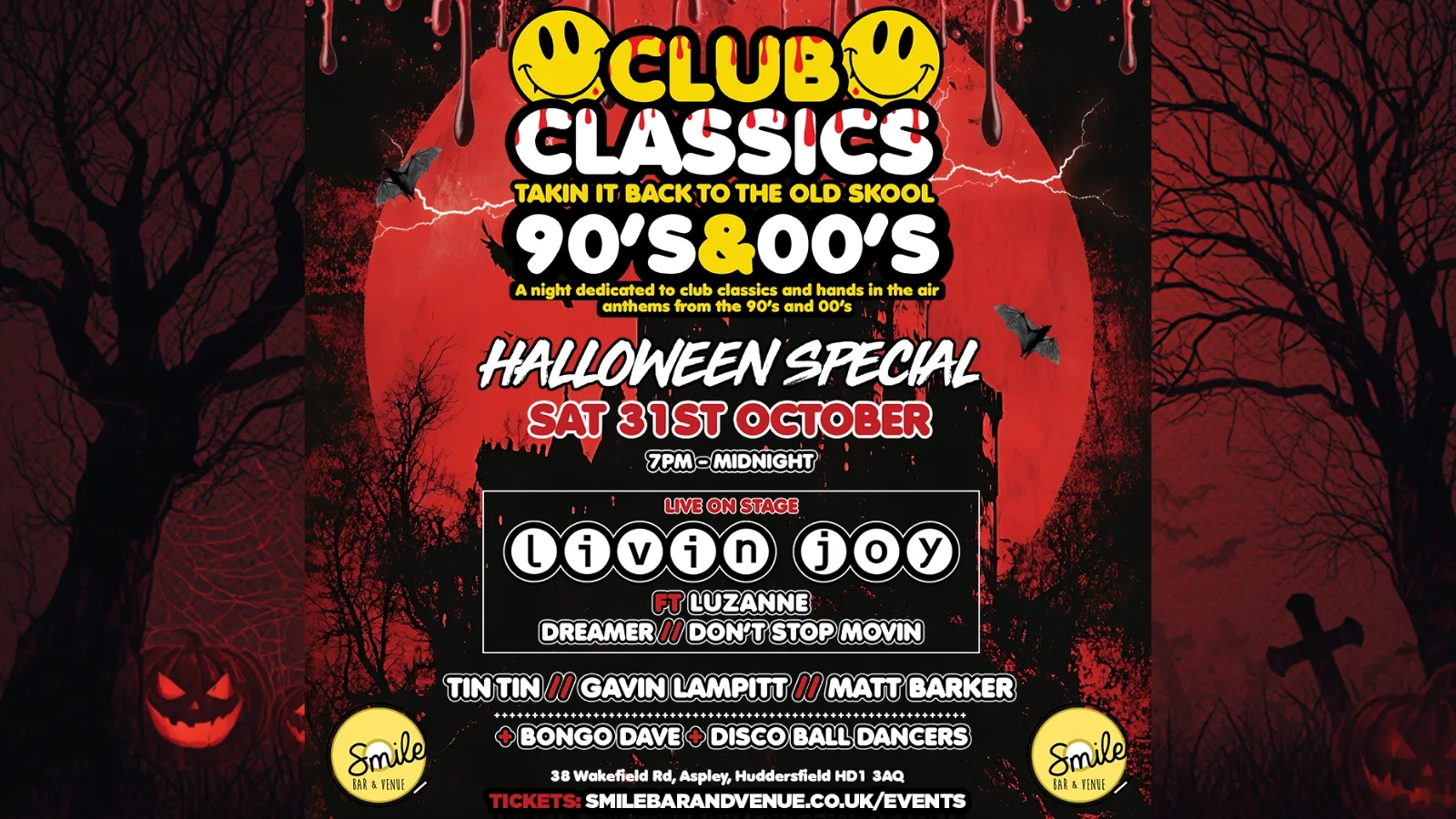 Club Classics Halloween Special - A Tribute to the 90's & 00"s
