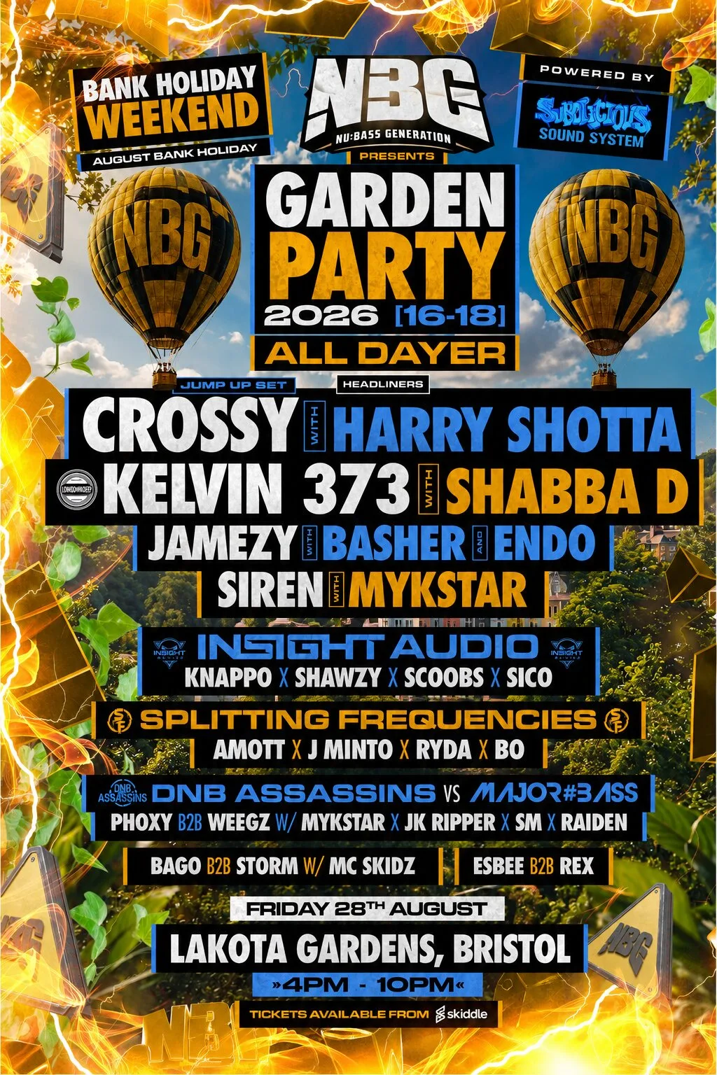 NBG Garden Party (16+)