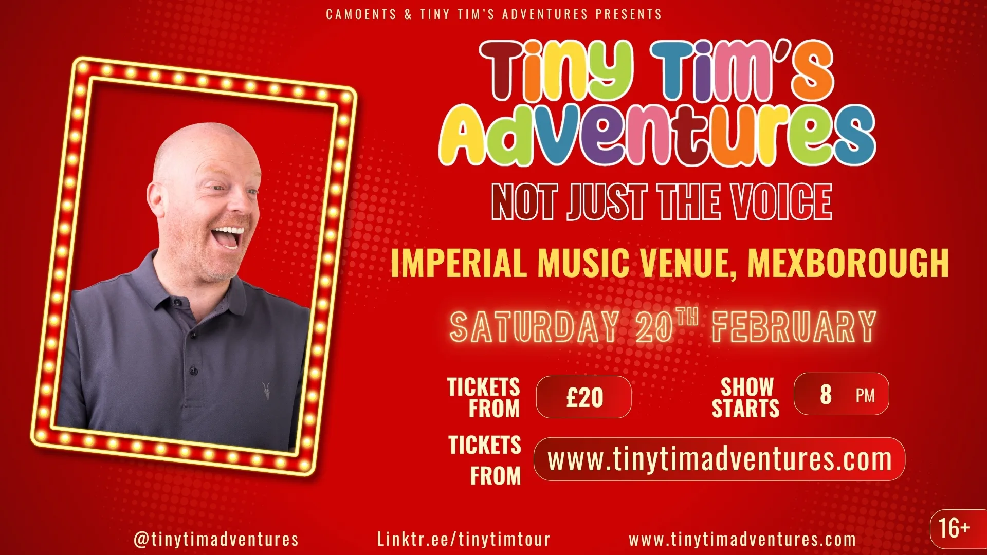 Tiny Tims Adventures - Adult show at Imperial Music Venue