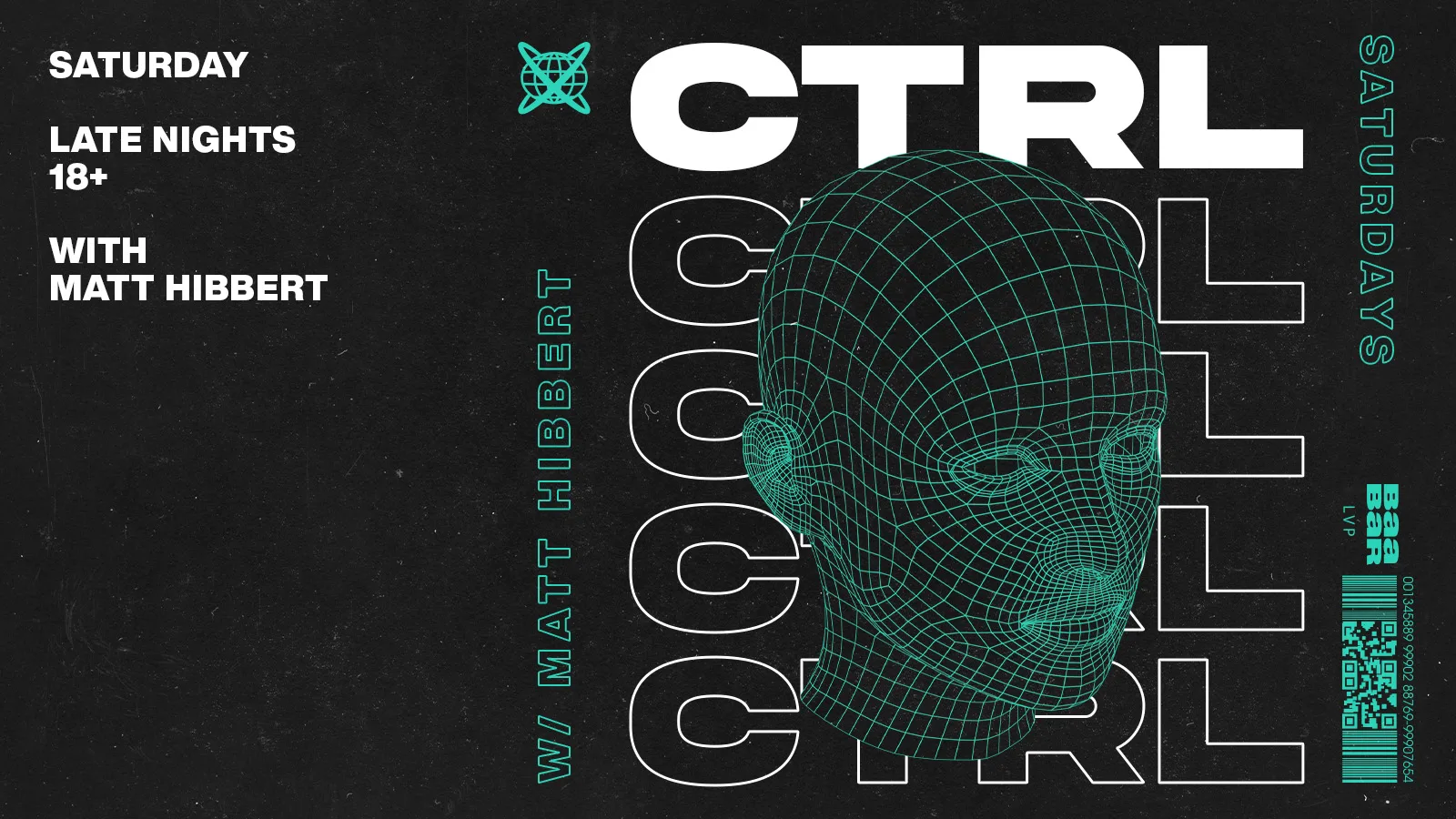 CTRL – Saturday 22nd August at Baa Bar Liverpool