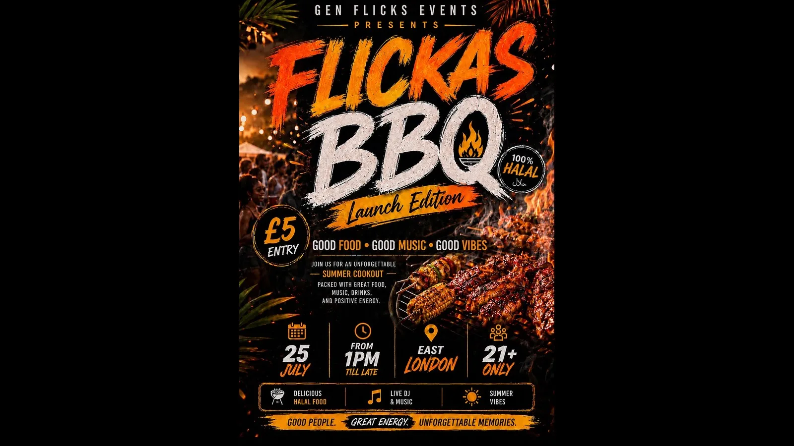 Flickas BBQ at TBA
