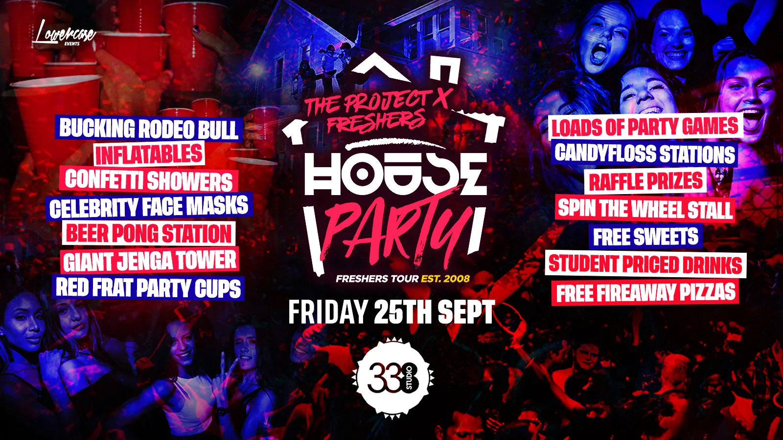 THE PROJECT X FRESHERS HOUSE PARTY @ STUDIO 338 LONDON! - LONDON FRESHERS WEEK 2026 [WEEK 2]