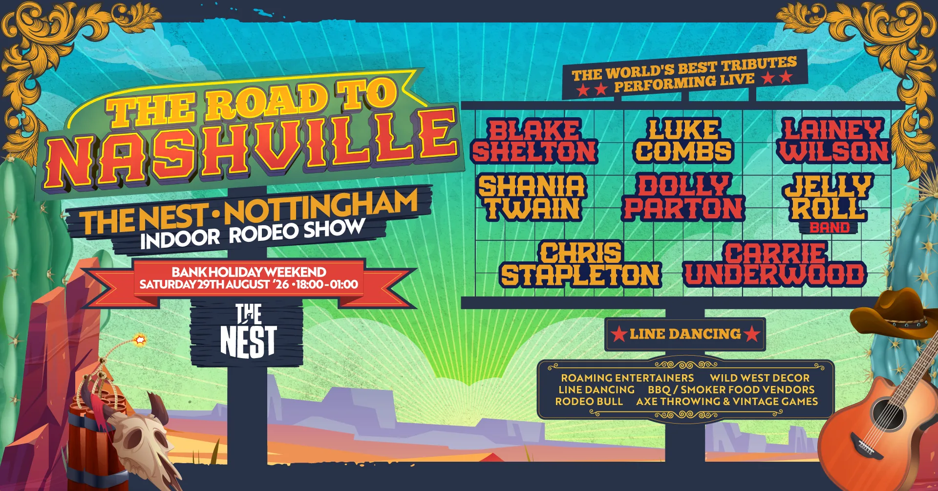 Road to Nashville Rodeo Show | The Nest at The Nest