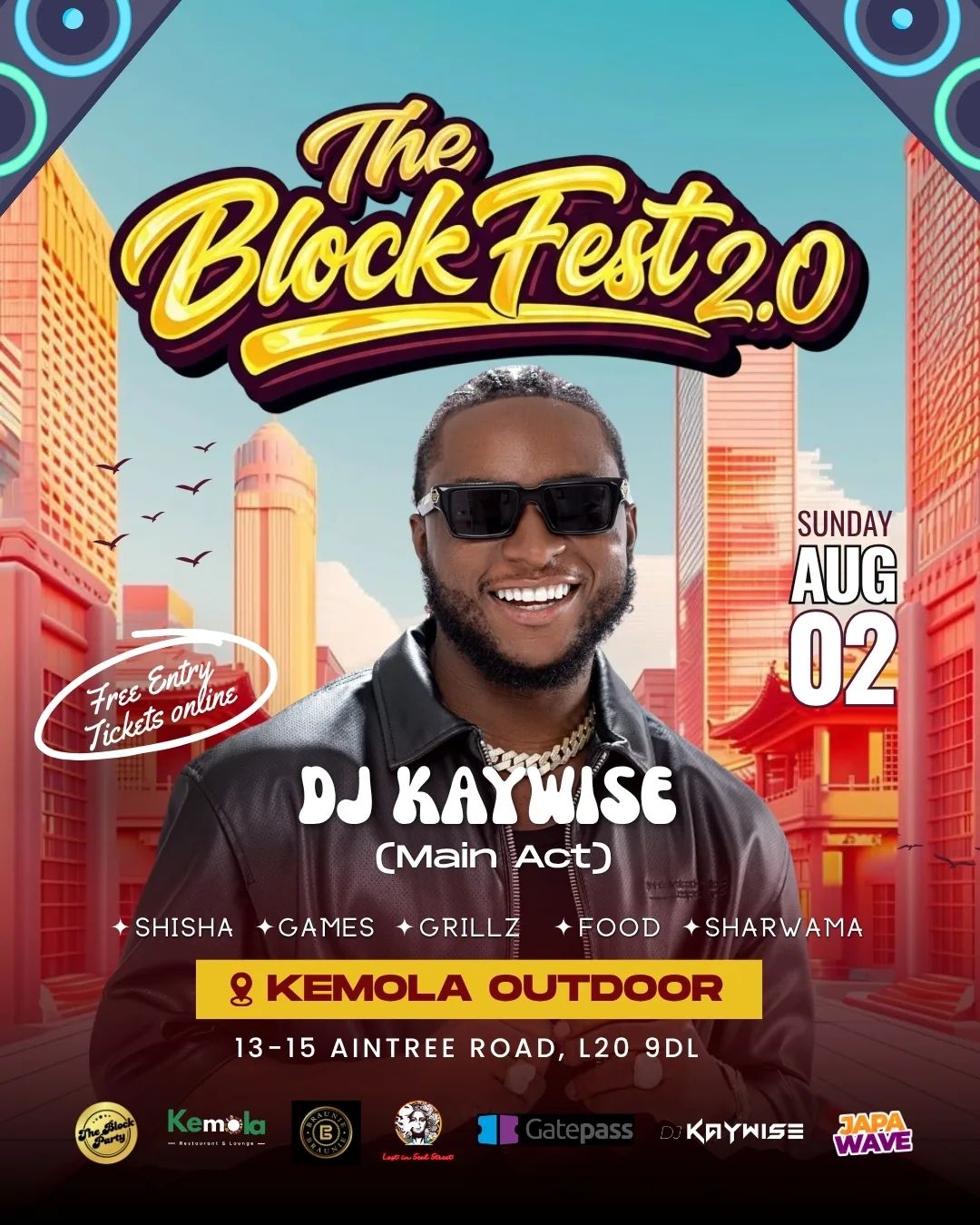 BLOCK FEST 2.0: DJ KAYWISE at Kemola