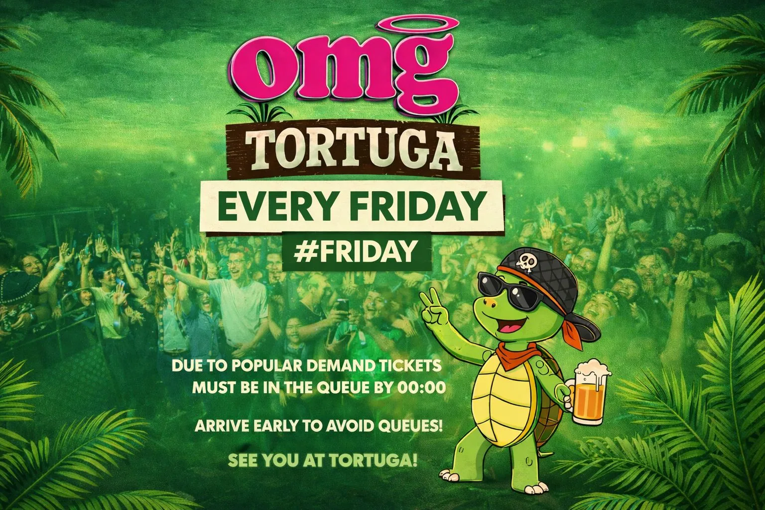 Tortuga // GRADUATION // CHEESE, CHARTS, CLASSICS at OMG