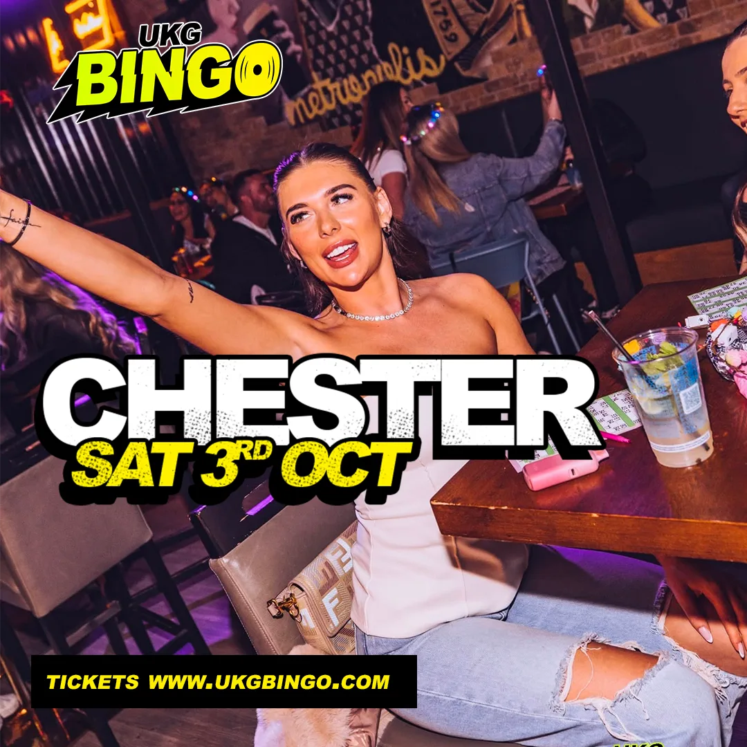 UKG Bingo Sat 3rd October Chester at Impossible - Manchester