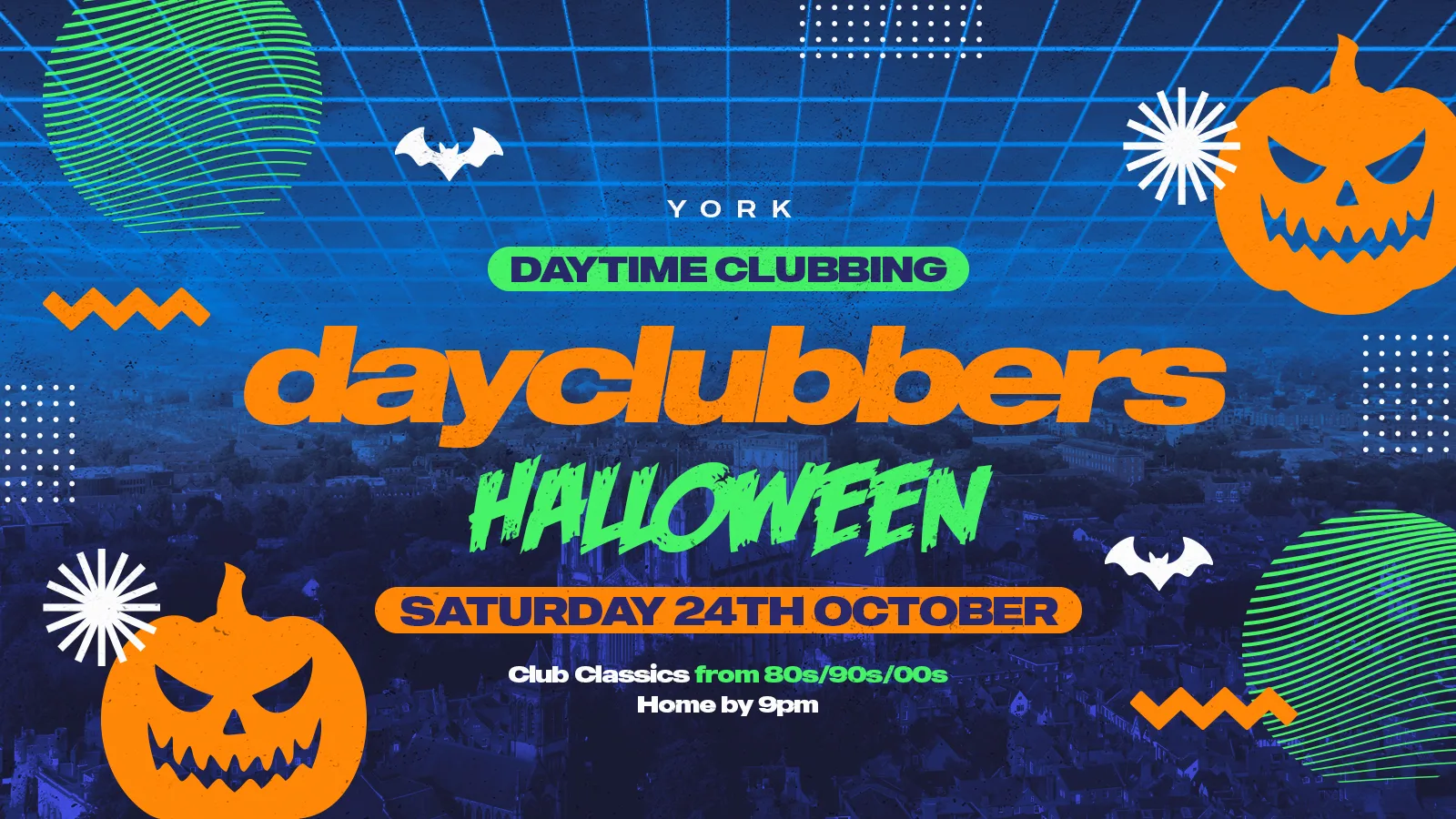 York - DayClubbers: The Halloween Day Party! 👻🕺 at CIRCUIT York