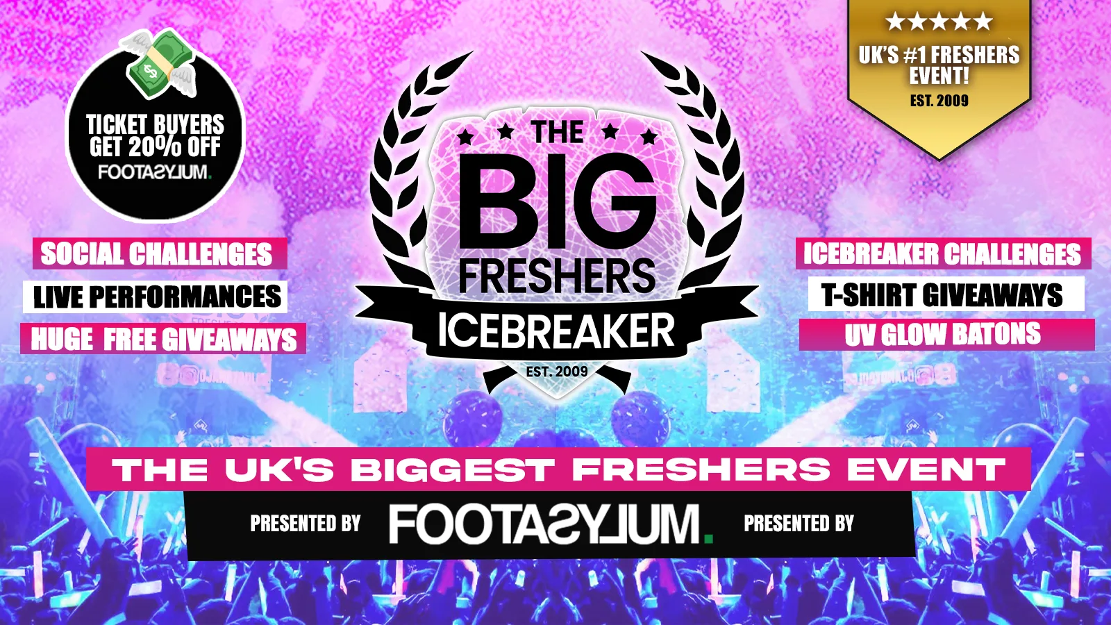 Norwich Big Freshers Icebreaker - Presented by FOOTASYLUM - UK Largest Freshers Events - Sold Out 10 Years Running 🏆 at Bar & Beyond Norwich