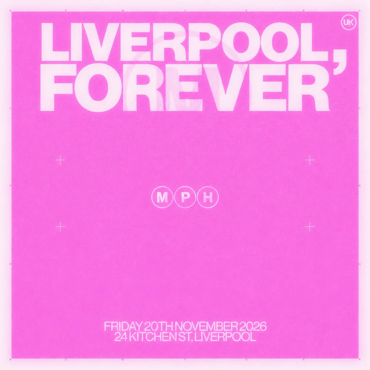 MPH at 24 Kitchen Street, Liverpool - Fri 20th Nov 2026 at 24 Kitchen Street