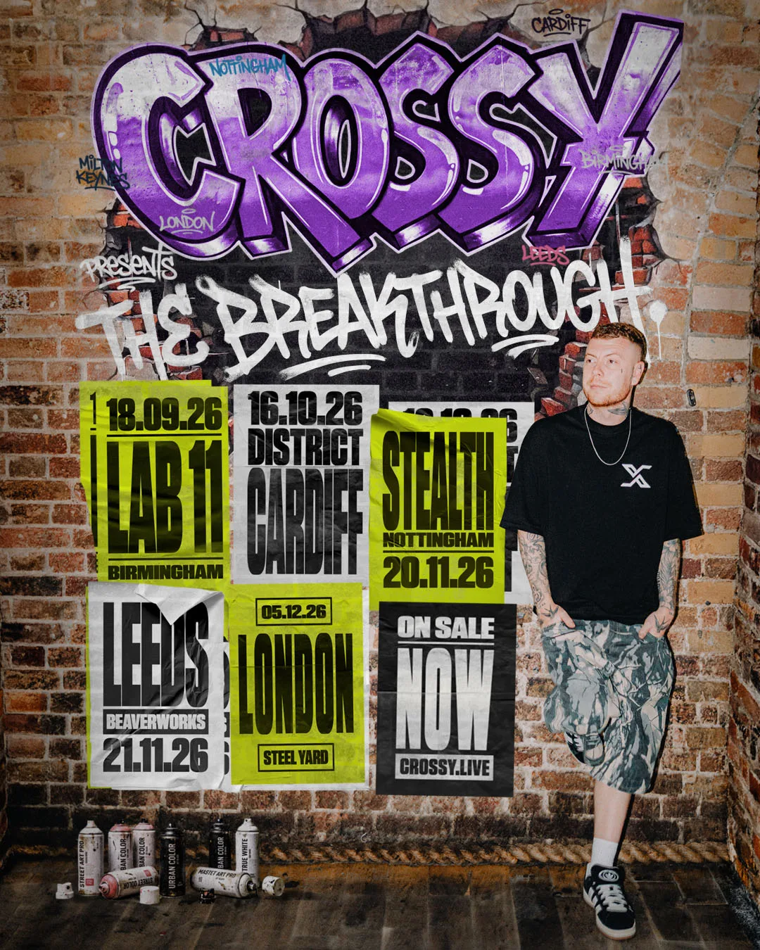 Crossy Presents: The Breakthrough | London at The Steel Yard