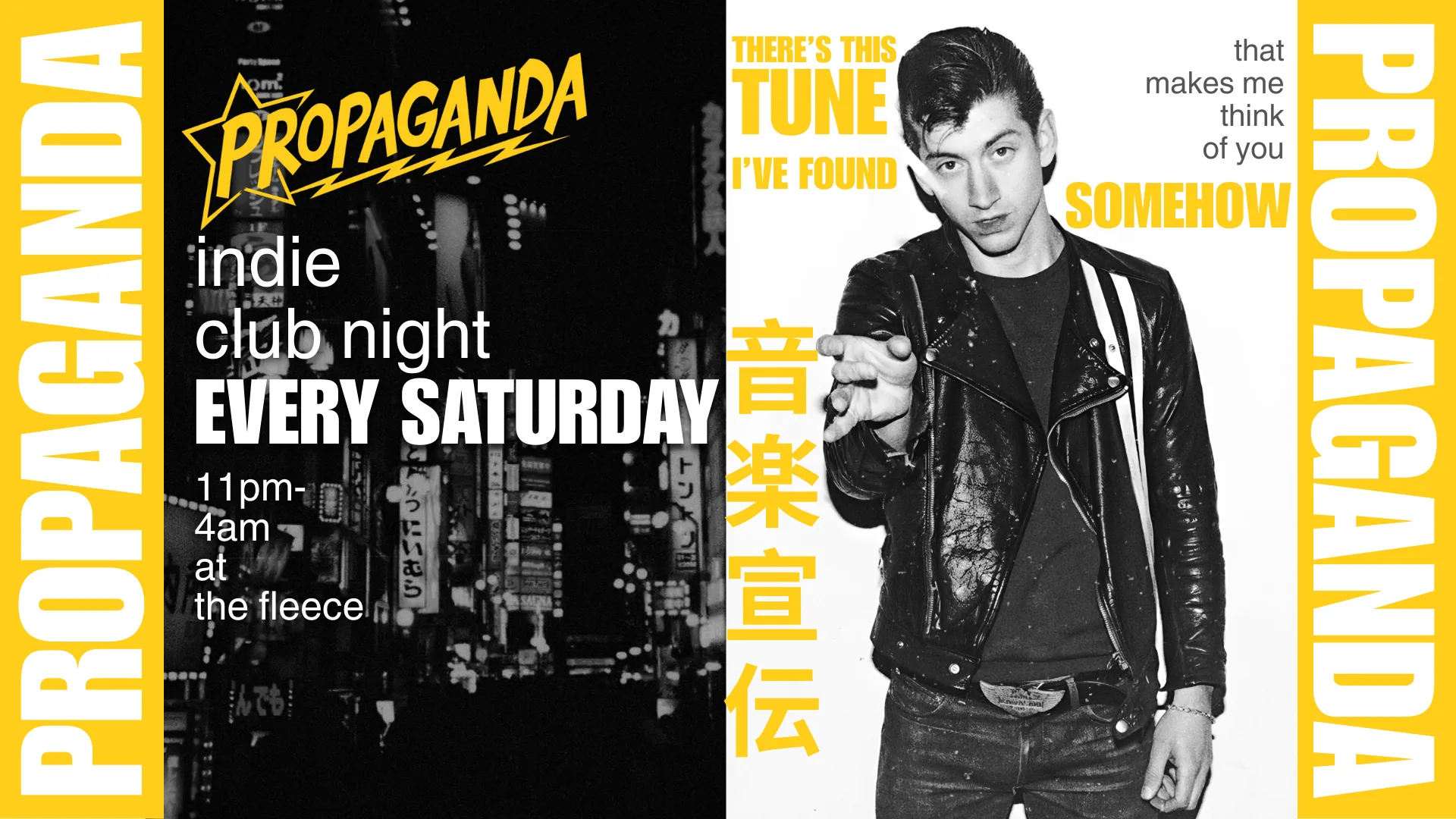 Propaganda Bristol - Indie Club Night! at The Fleece