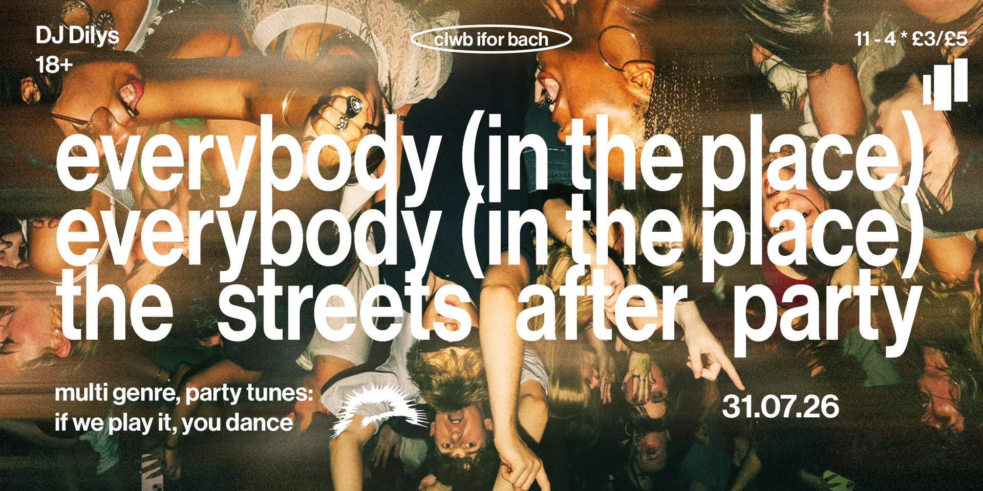 everybody (in the place) | The Streets After Party at Clwb Ifor Bach