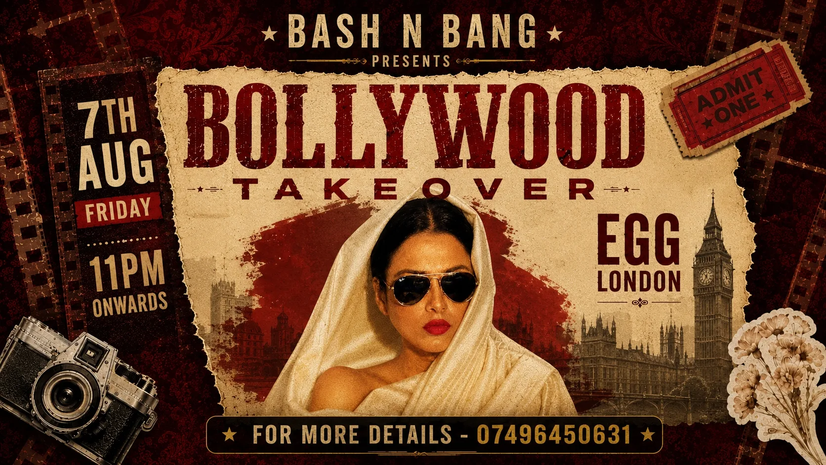 Bollywood Night London at Egg London Nightclub
