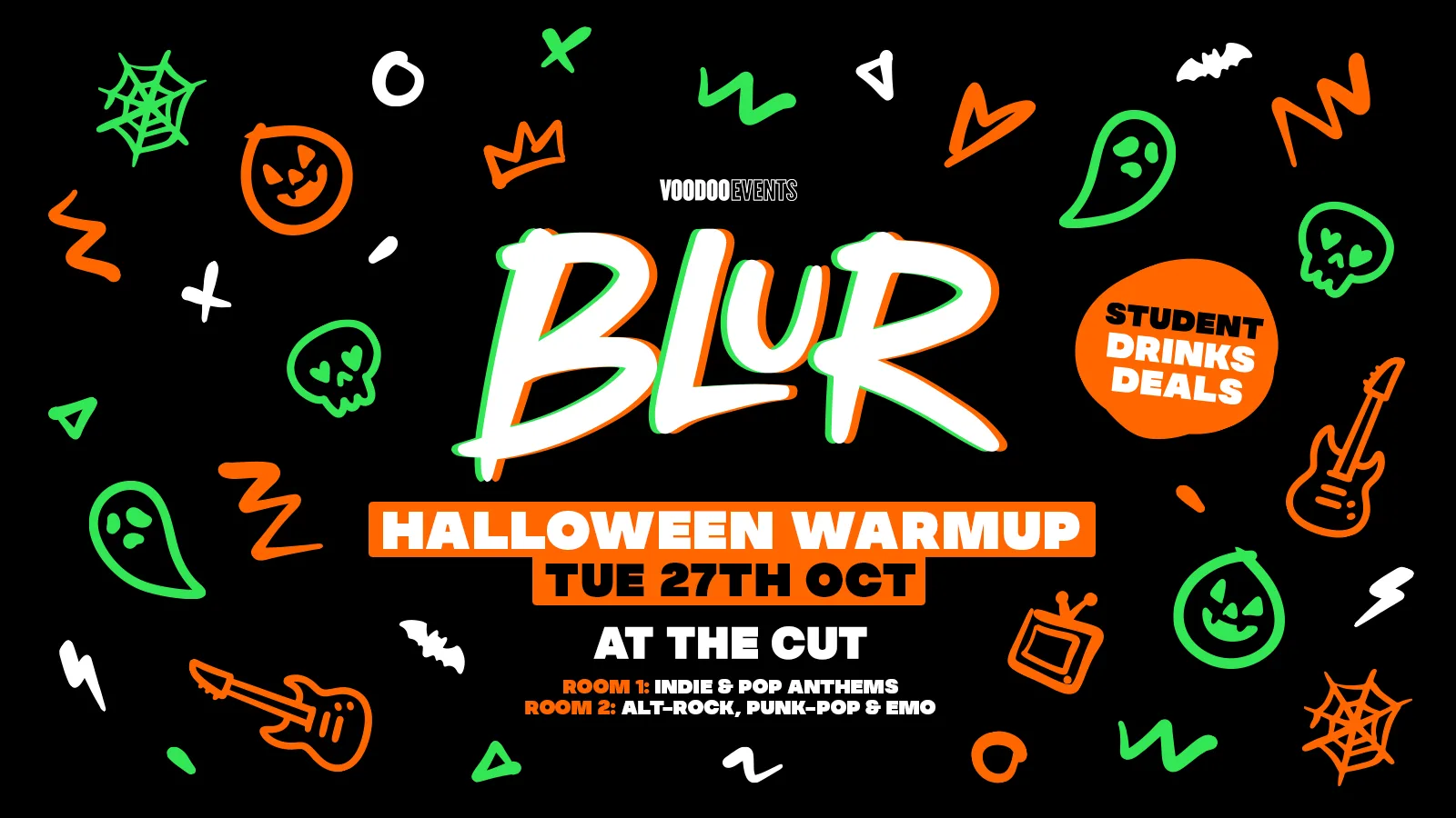 BLUR TUESDAYS | HALLOWEEN WARM-UP | THE CUT 💀 🎃 at TheCUT Newcastle