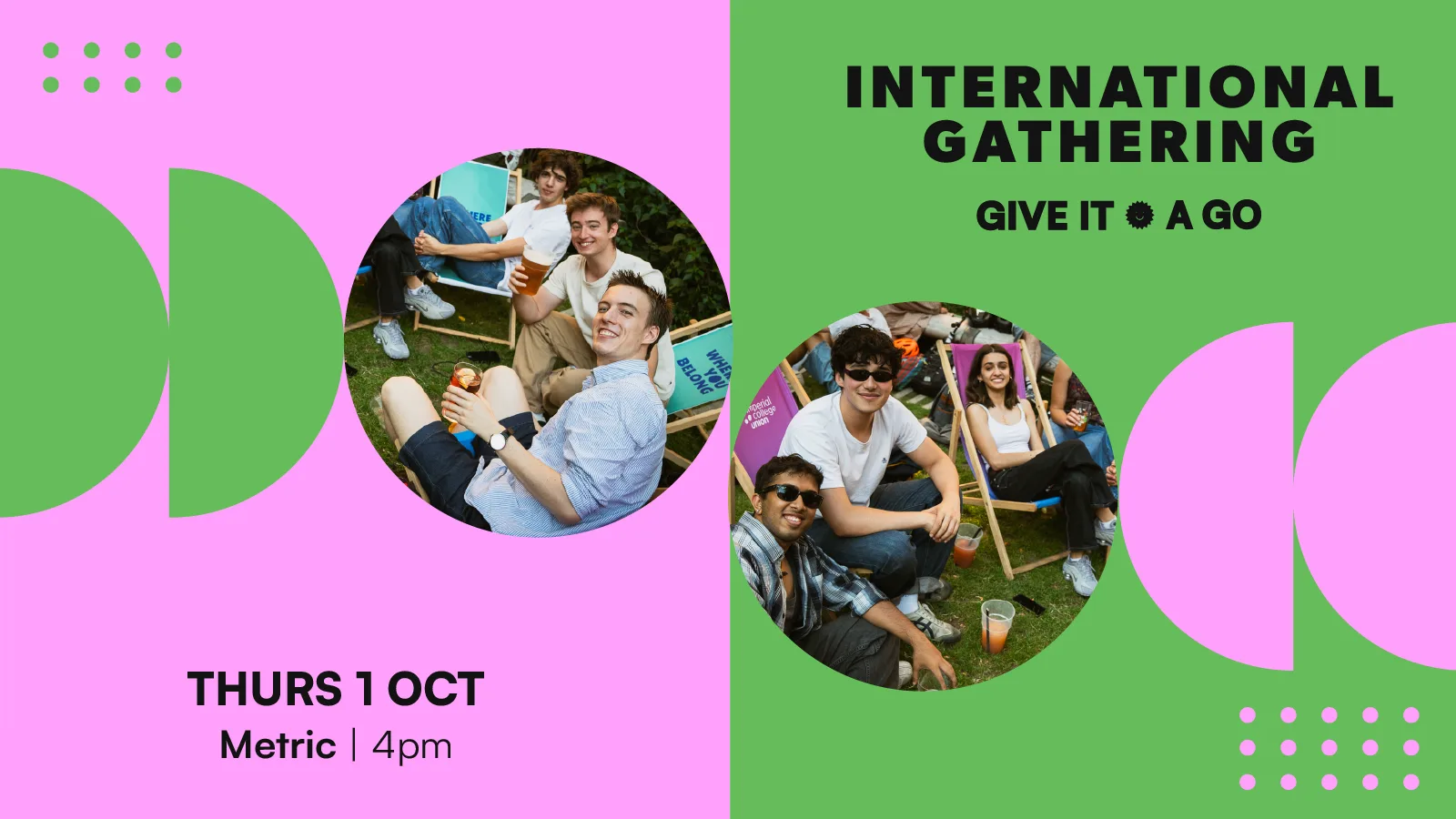 International Gathering at Imperial College Union