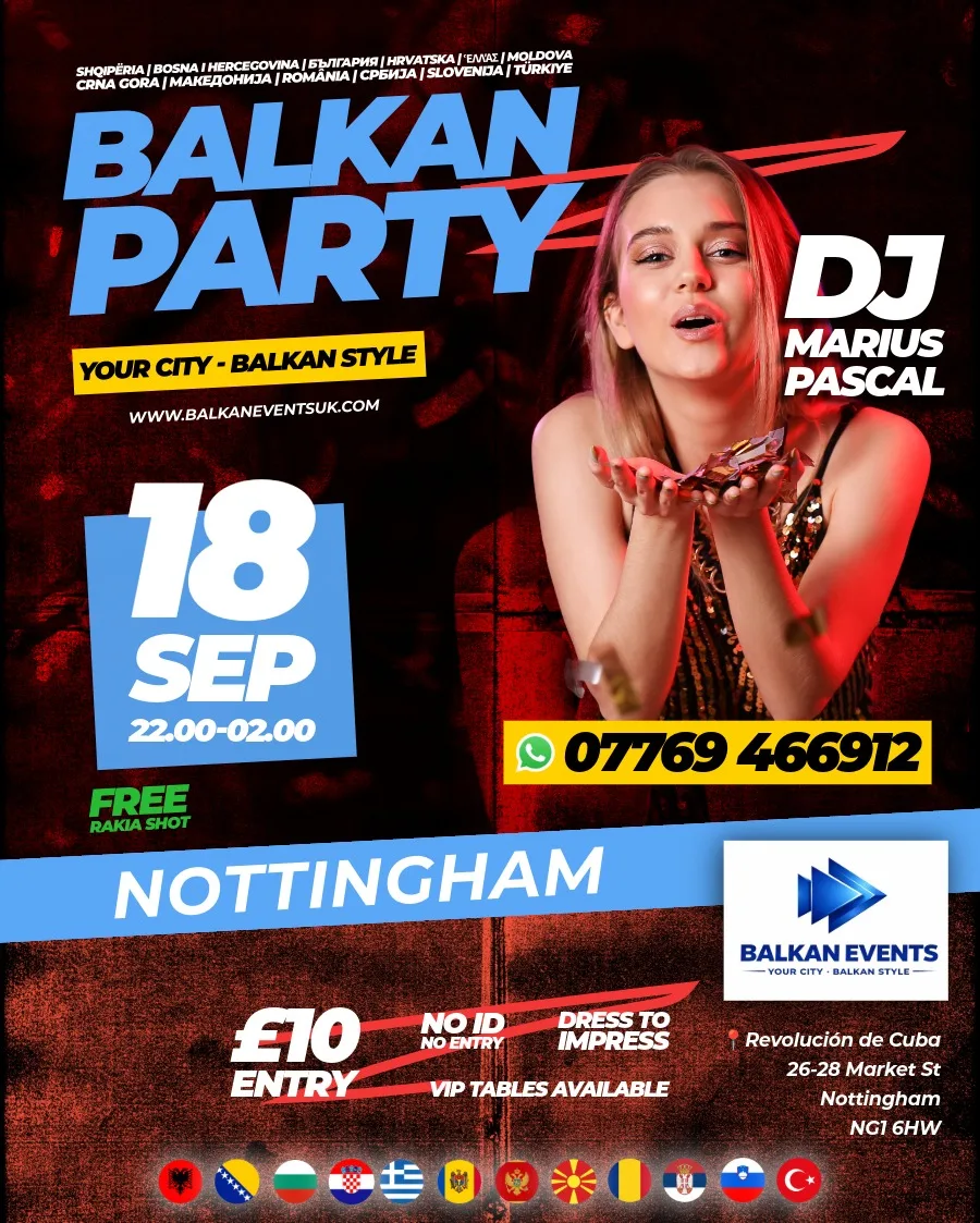 BALKAN Party NOTTINGHAM - Back to reality