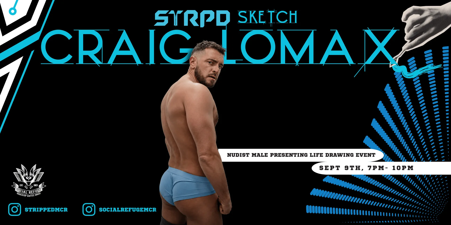 STRIPPED SKETCH- SEPT 9TH CRAIG LOMAX
