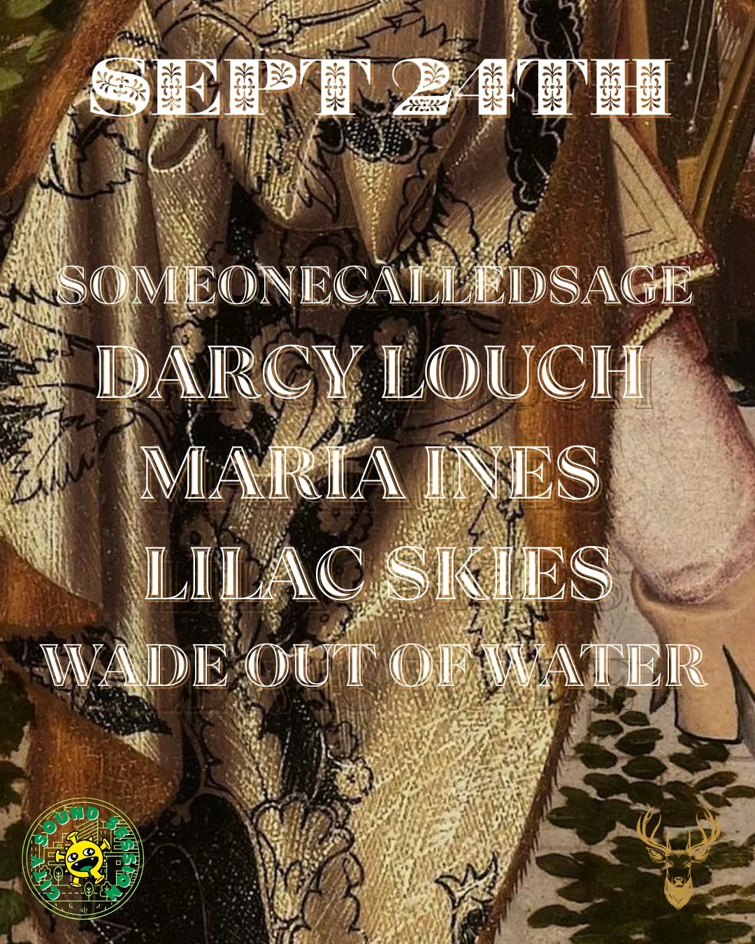 SomeonecalledSage, Darcy Louch, Maria Ines, Lilac Skies and Wade Out of Water Wade at The Stag's Head Hoxton