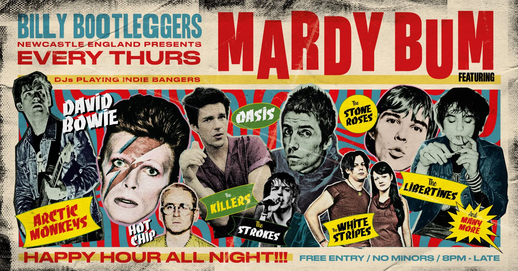 MARDY BUM - Every Thursday @ Billy's at Billy Bootleggers