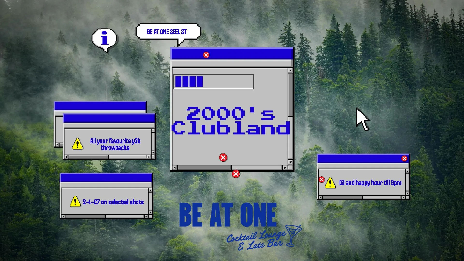2000's clubland at Be At One - Liverpool