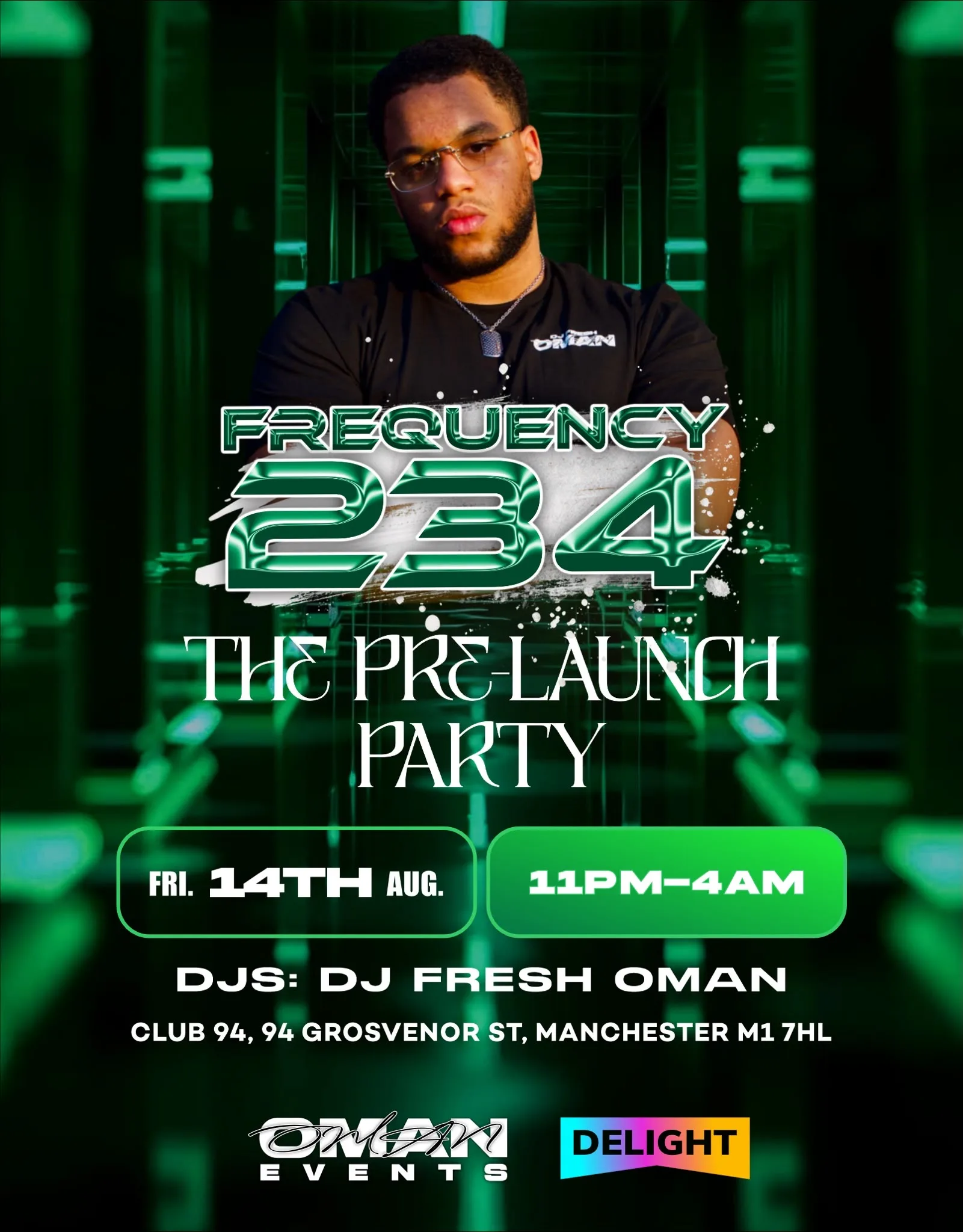 FREQUENCY 234 (THE PRE-LAUNCH PARTY) @ CLUB 94 at CLUB94 MANCHESTER