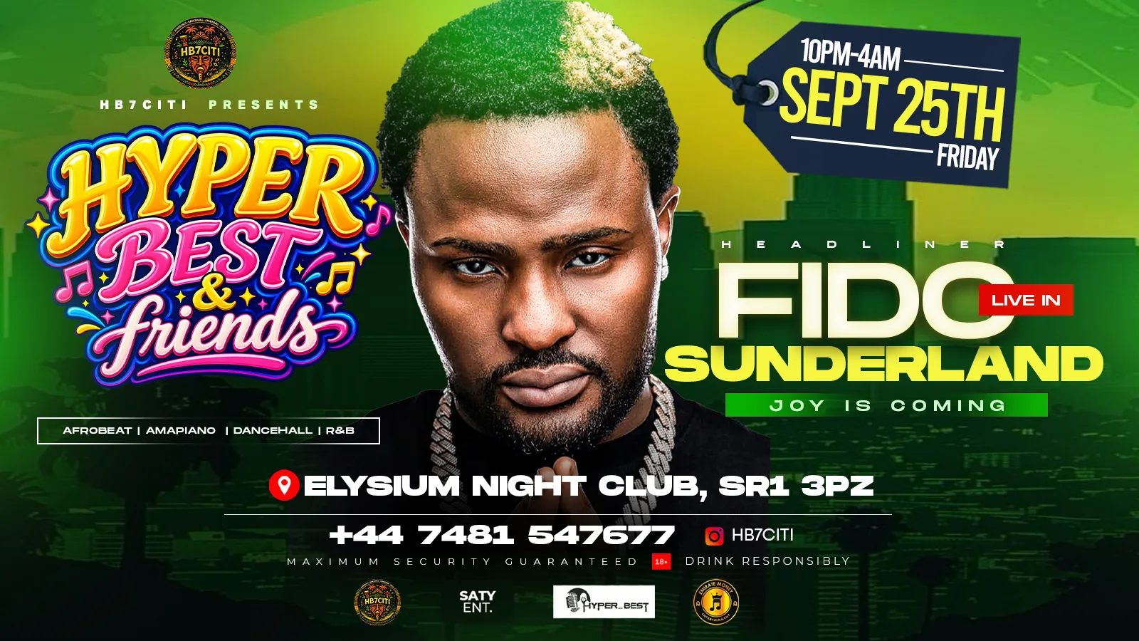 HYPER&FRIENDS❤️ FIDO LIVE IN SUNDERLAND