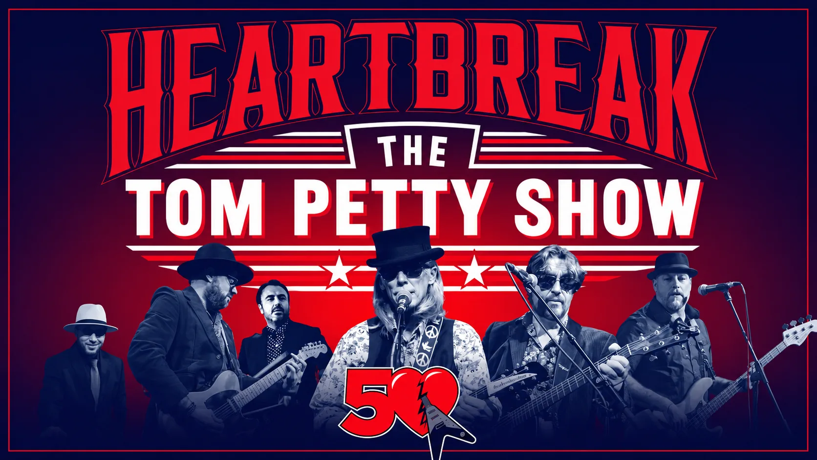 🚨 THIS SUNDAY! 💔 Heartbreak // The Tom Petty Show + Support Tom Byrne at The Buttermarket