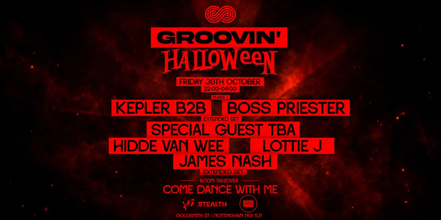 GROOVIN X CDWM : HALLOWEEN @ STEALTH