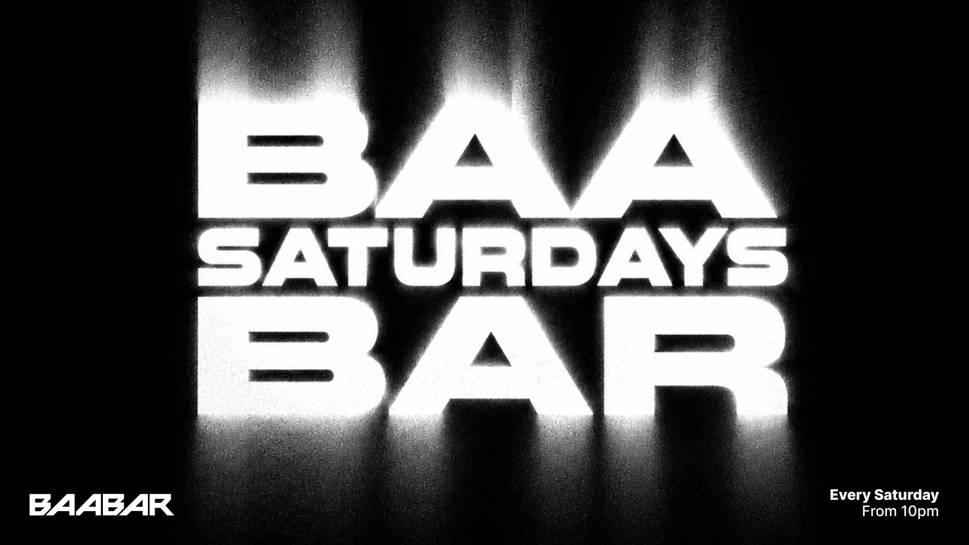 Baa Bar Saturdays – 5th September at Baa Bar Liverpool